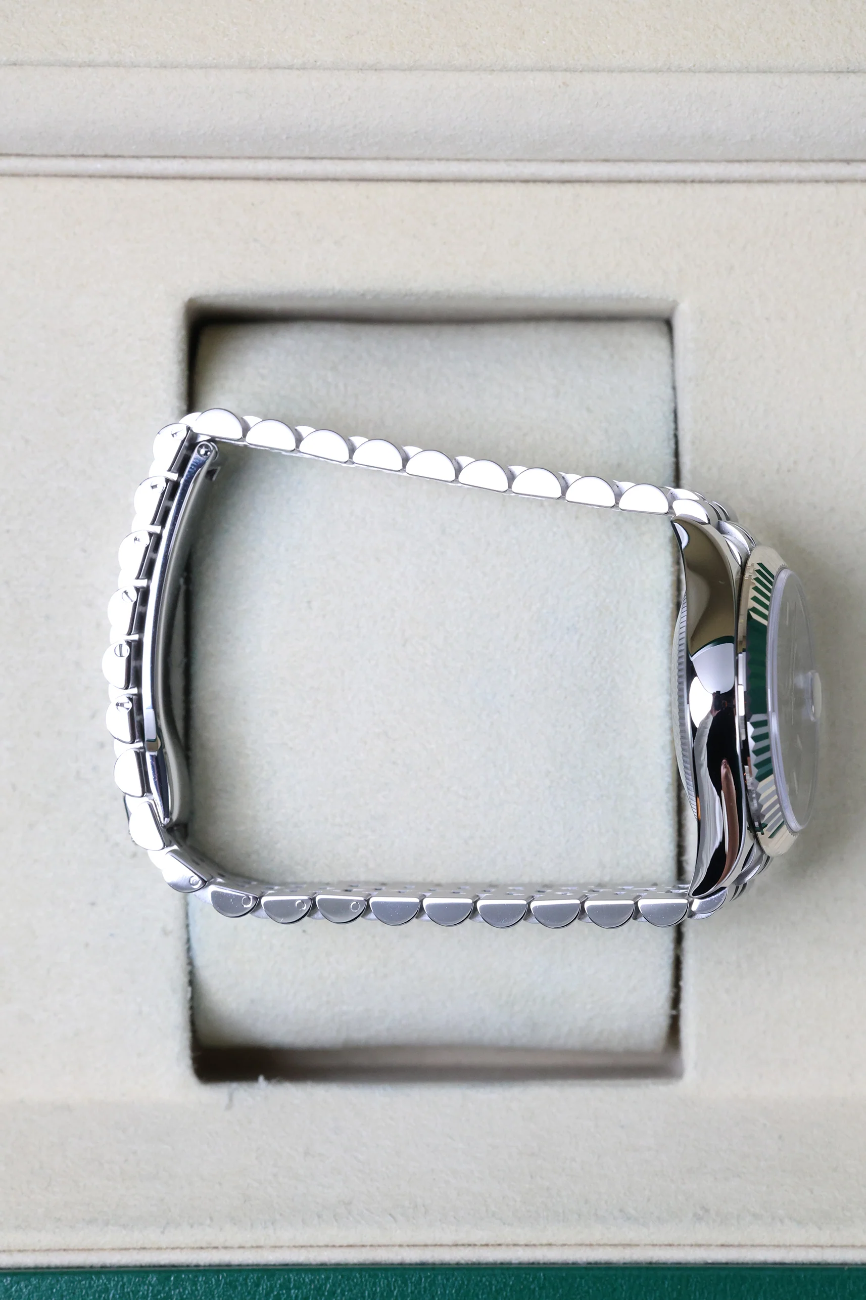 Rolex Datejust 31mm Index Mint Green Jubilee 278274 - Image 12