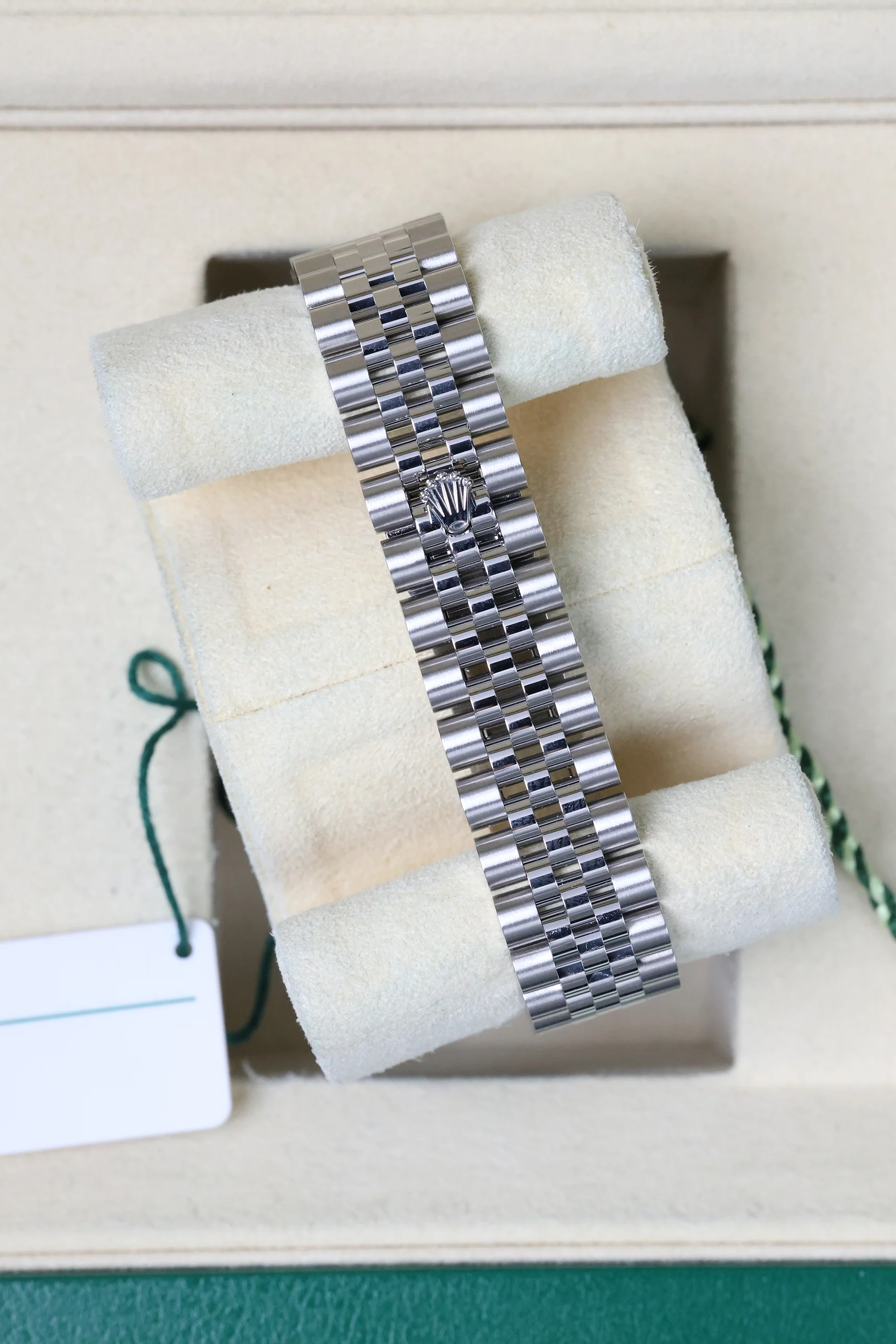 Rolex Datejust 31mm Index Mint Green Jubilee 278274 - Image 13