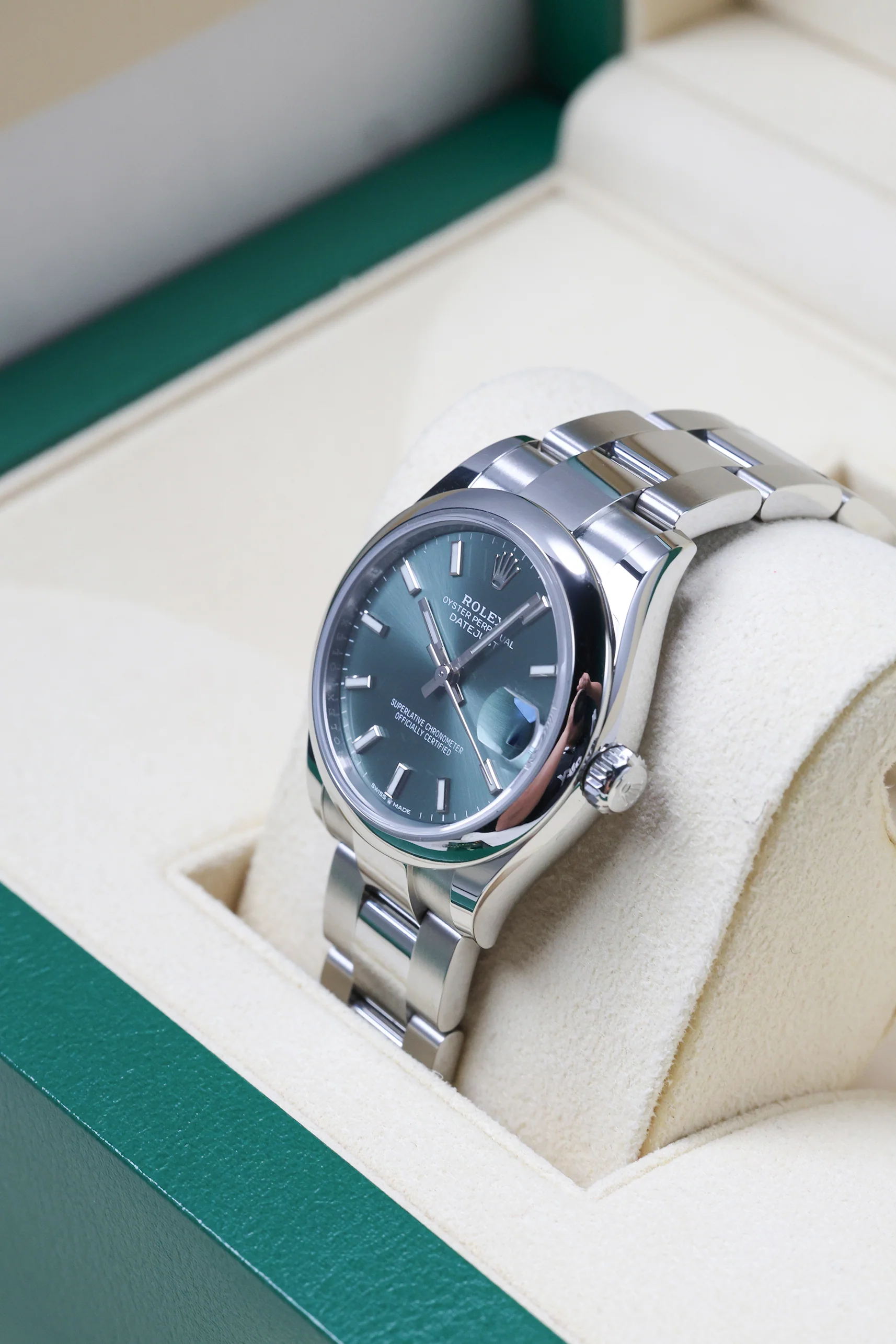 Rolex Datejust 31mm Mint Green on Oyster 278240 2021 [Preowned] - Image 9