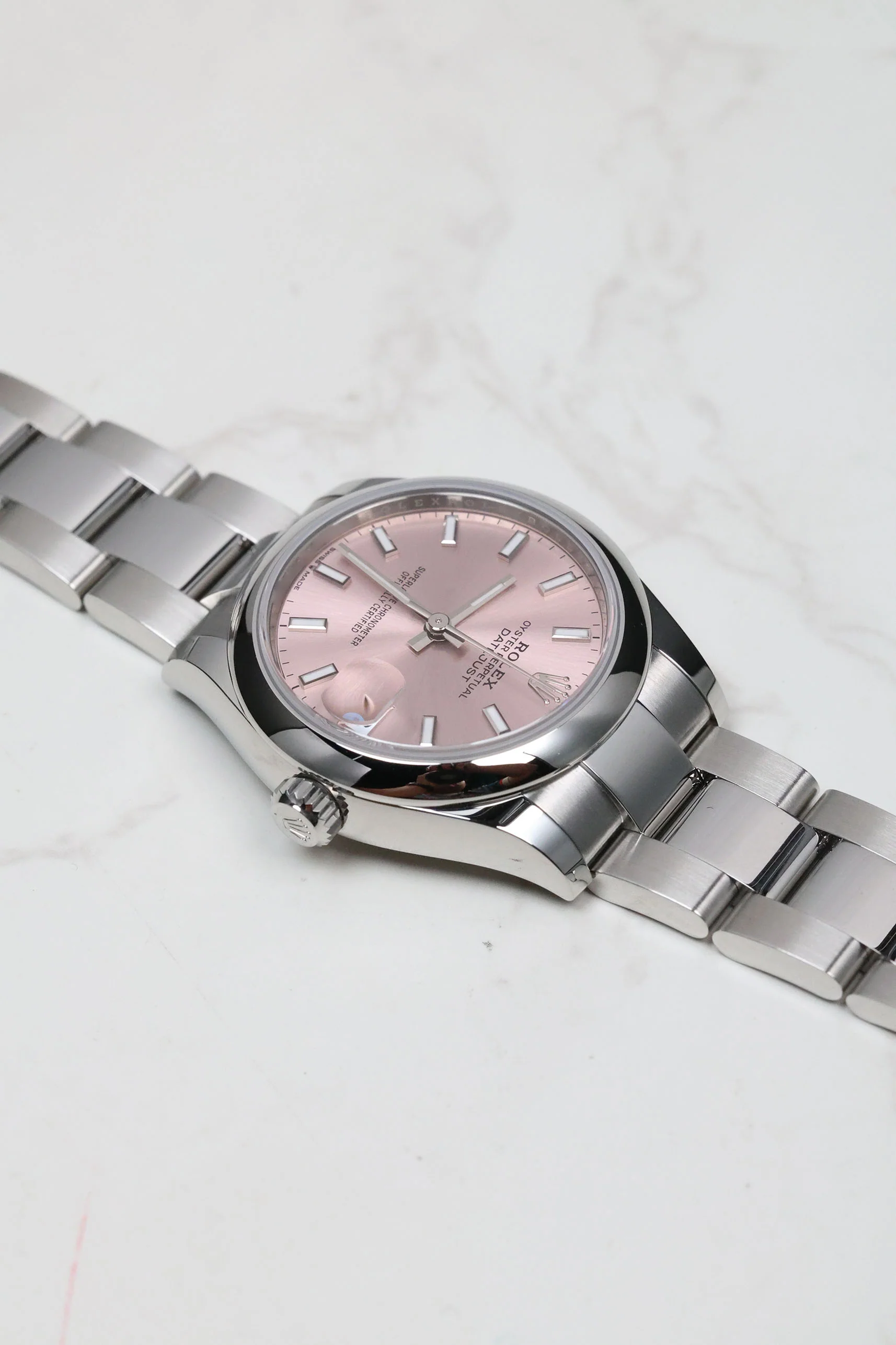 Rolex Datejust 31mm Pink Index Oyster 278240 2025 [Preowned] - Image 14