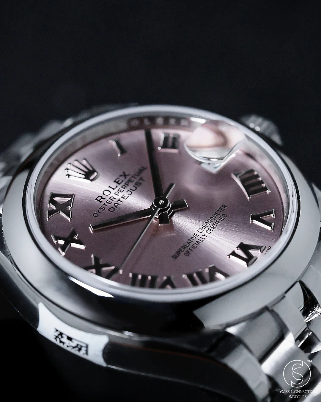 Rolex Datejust 31mm Pink Roman Jubilee 278240 - Image 3