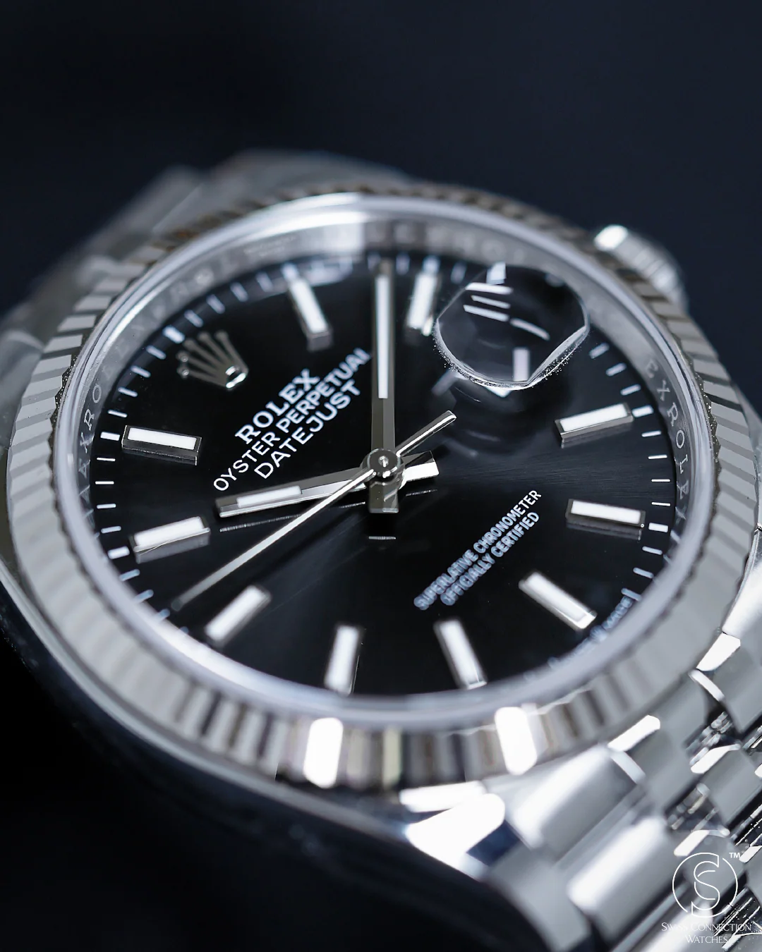 Rolex Datejust 36mm Black Dial on Jubilee 126234 - Image 3