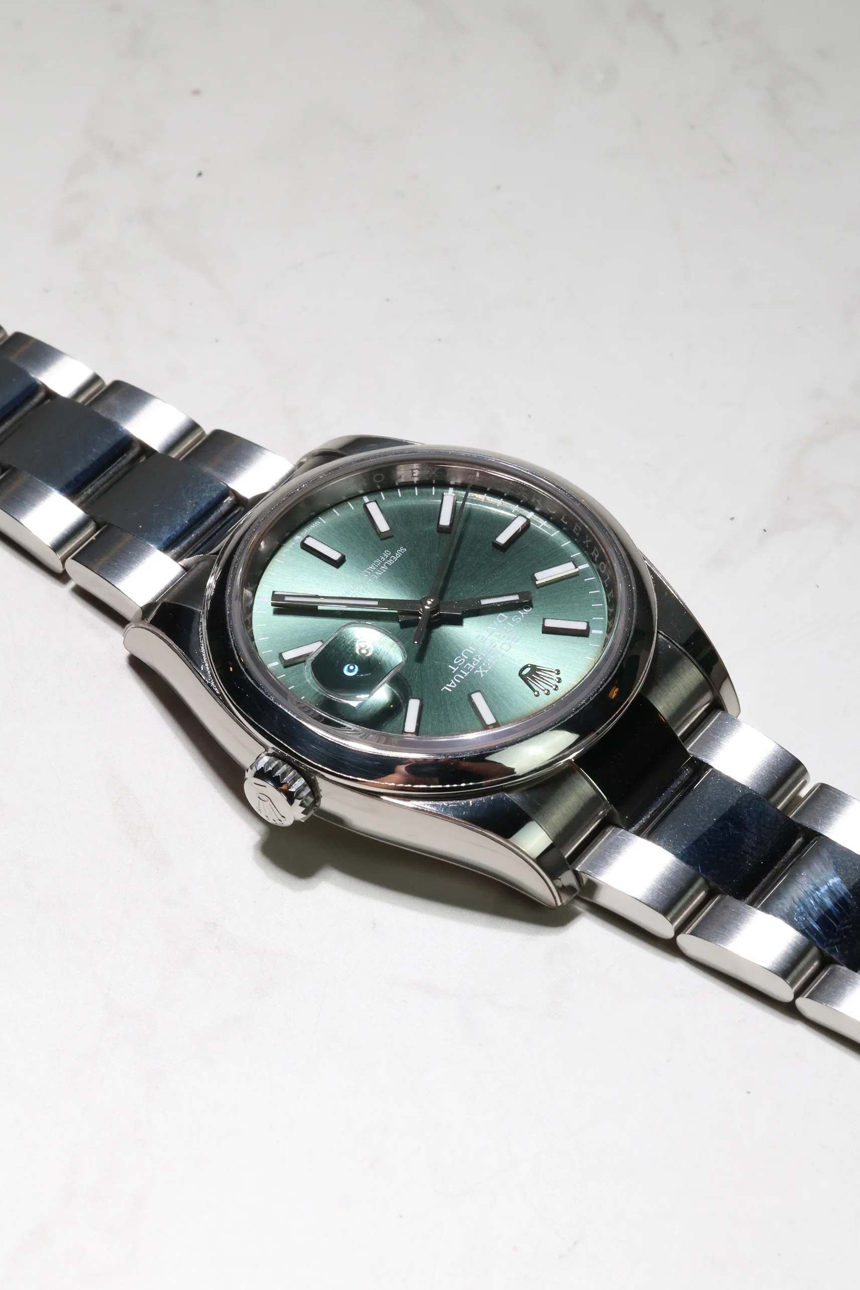 Rolex Datejust 36mm Mint Green Oyster 126200 2024 [Preowned] - Image 14