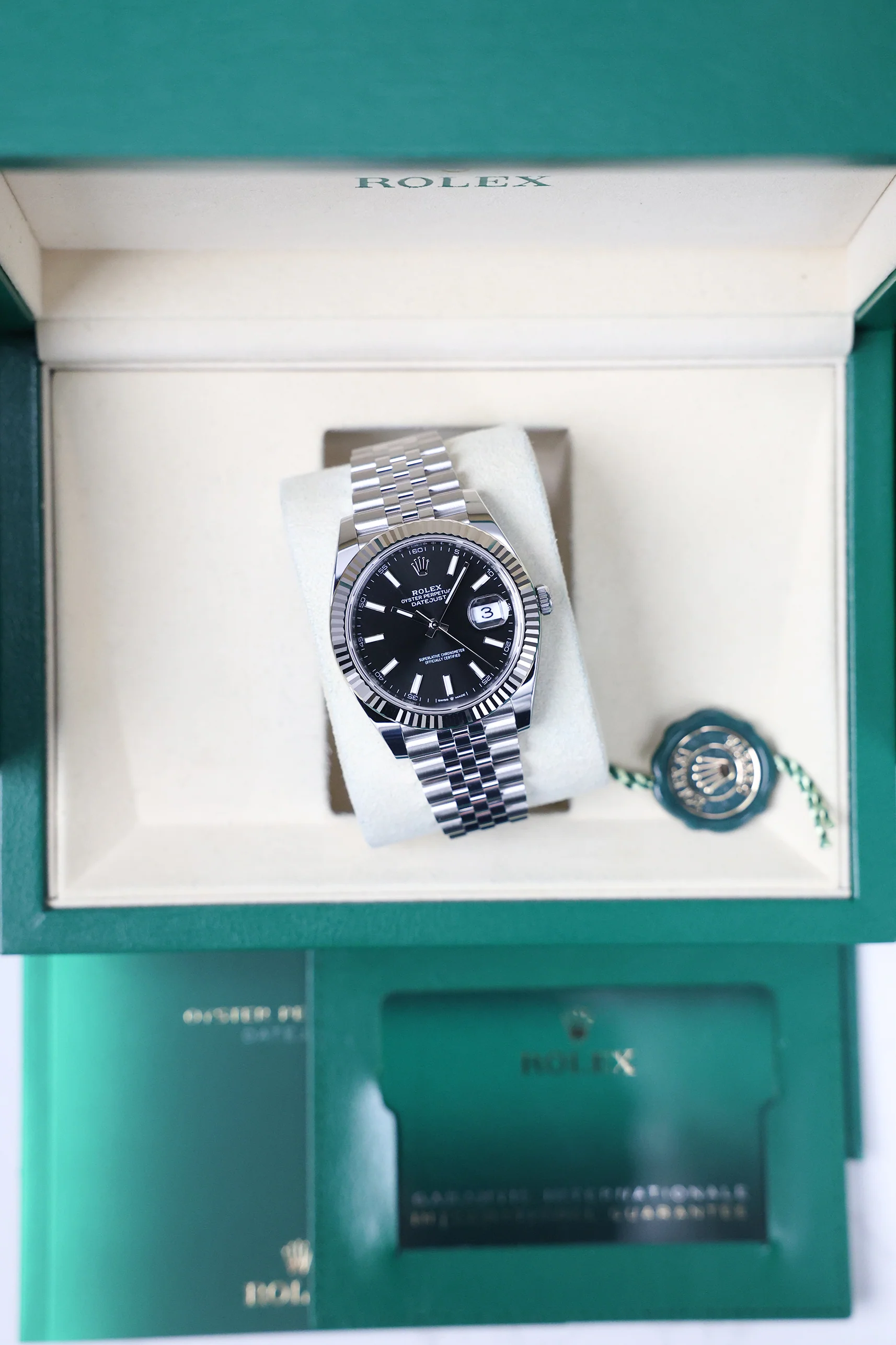 Rolex Datejust 41mm Black on Jubilee 126334 - Image 14