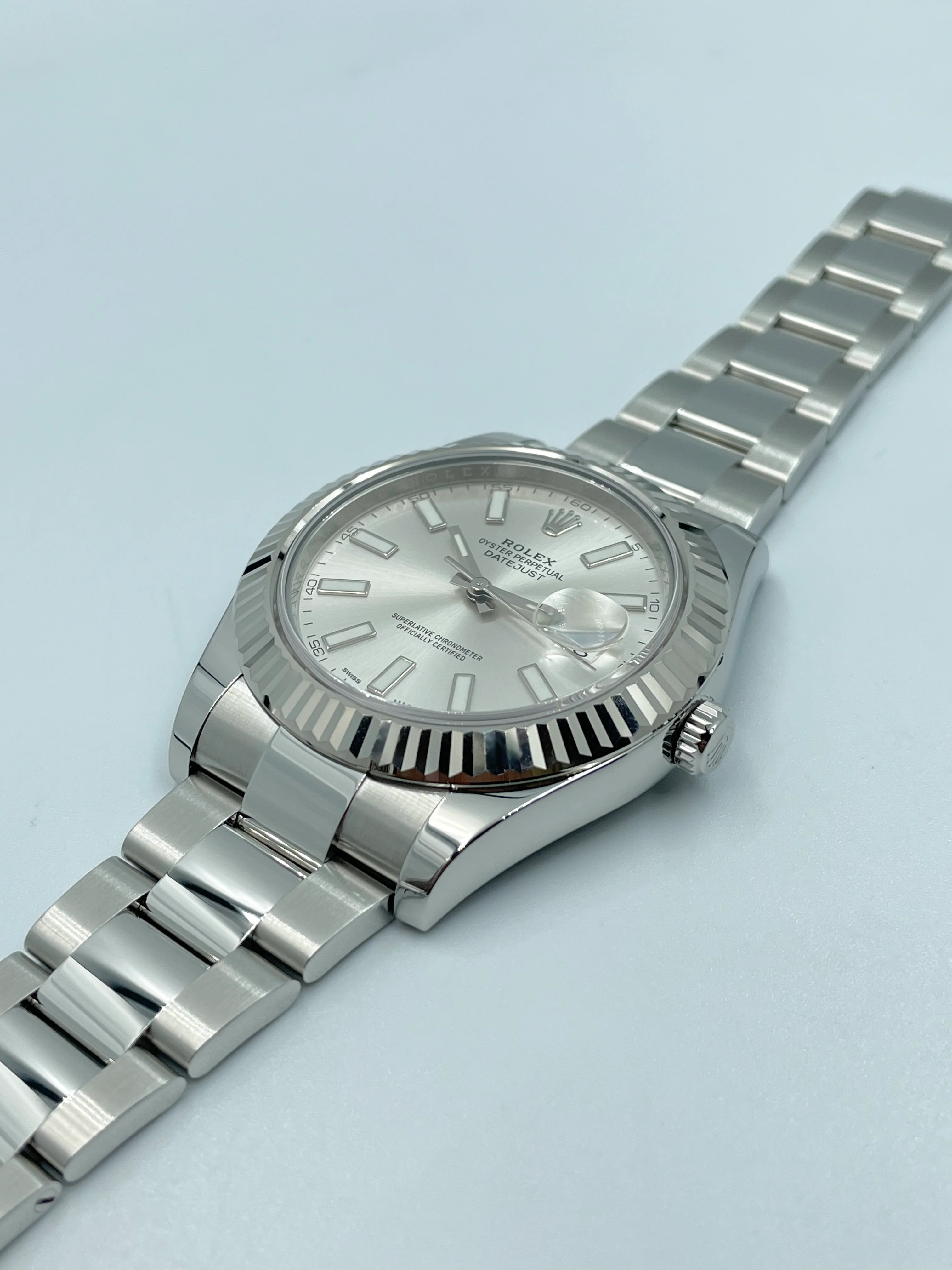 Rolex Datejust 41mm Silver Index 116334 2017 [Preowned] - Image 12