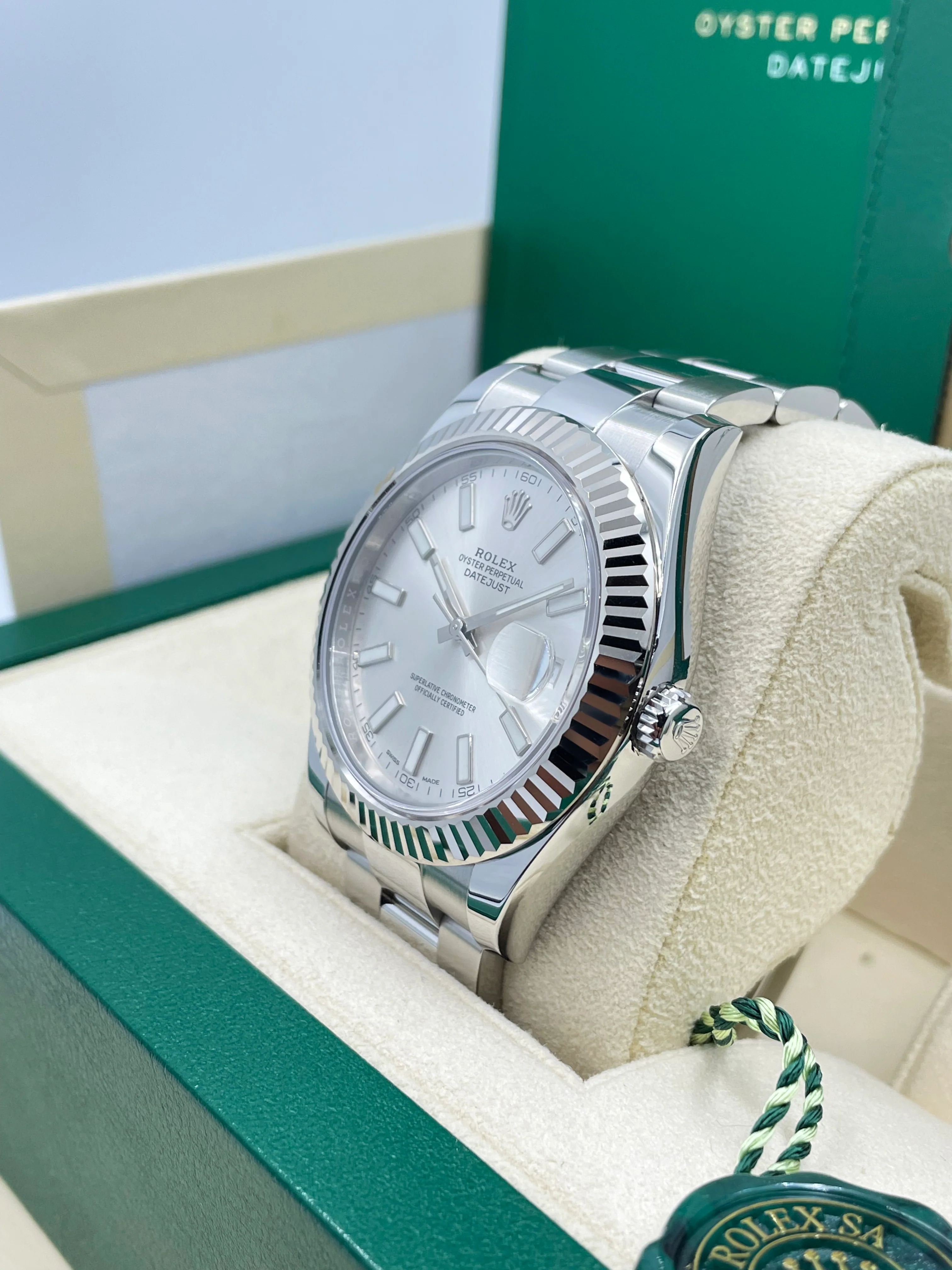 Rolex Datejust 41mm Silver Index 116334 2017 [Preowned] - Image 6
