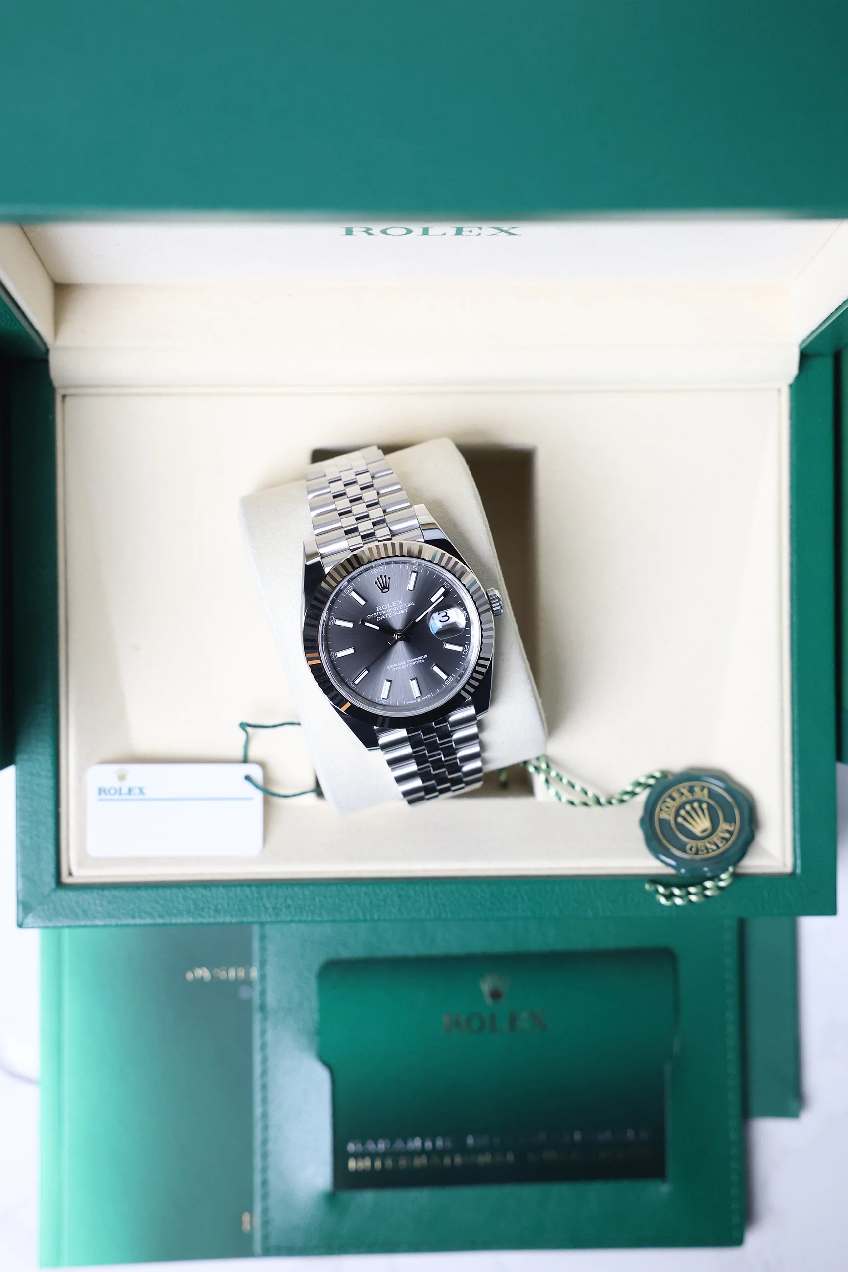 Rolex Datejust 41mm Slate on Jubilee 126334 - Image 14