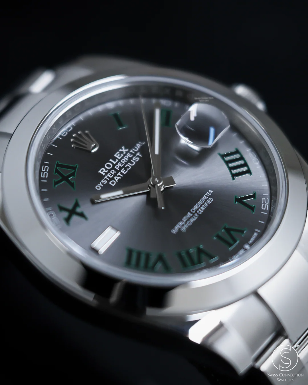 Rolex Datejust 41mm Wimbledon 126300 - Image 3