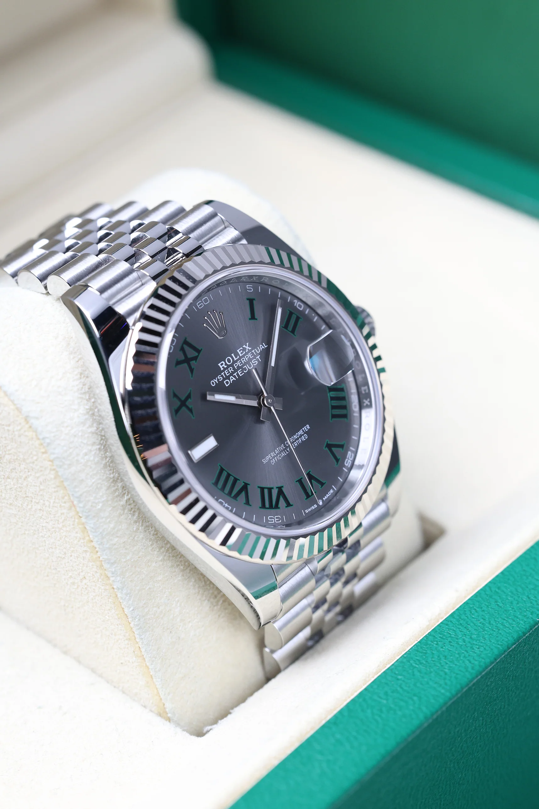 Rolex Datejust 41mm Wimbledon on Jubilee 126334 - Image 10