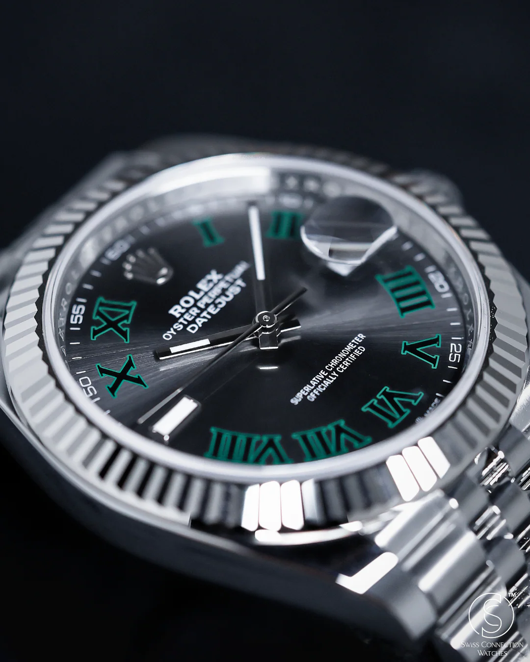 Rolex Datejust 41mm Wimbledon on Jubilee 126334 - Image 3