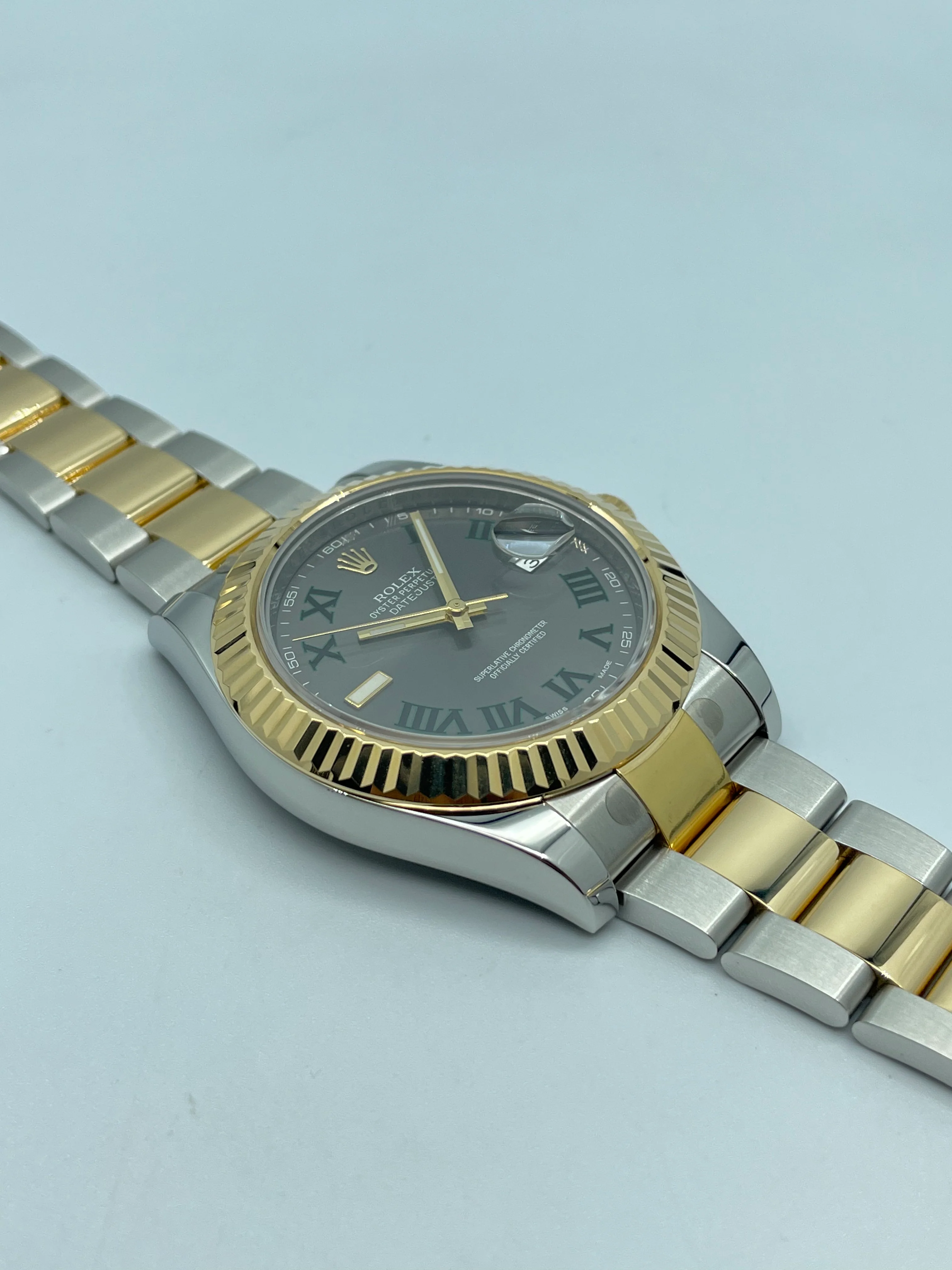 Rolex Datejust II Wimbledon Steel YG Oyster 41mm 116333 2015 [Preowned] - Image 7