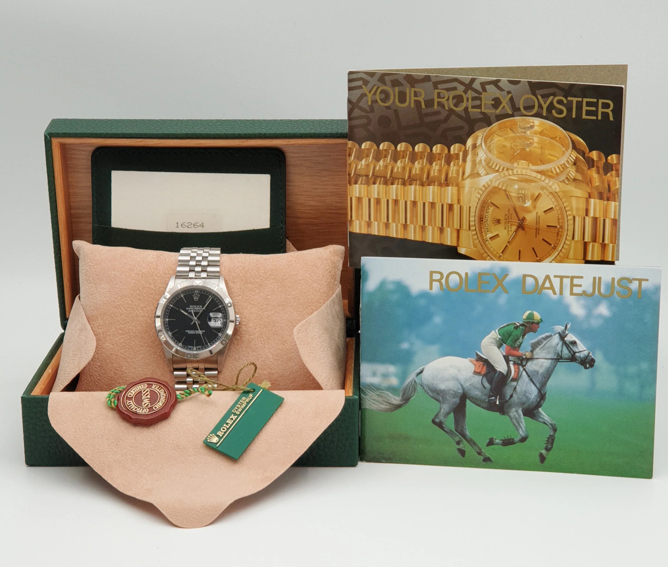 Rolex Datejust Turn-O-Graph 36mm Thunderbird 16264 1996 [Preowned] - Image 11