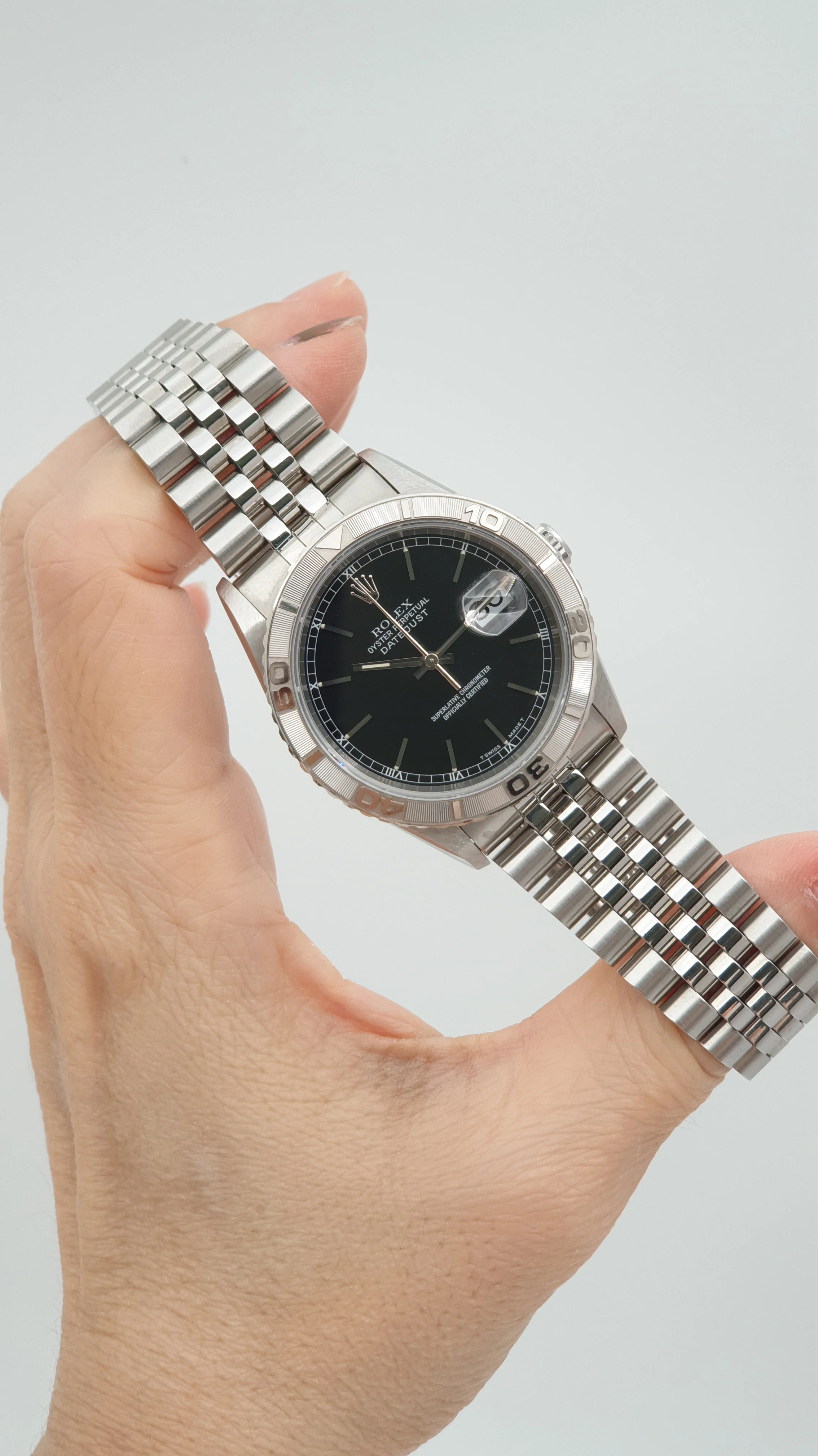Rolex Datejust Turn-O-Graph 36mm Thunderbird 16264 1996 [Preowned] - Image 3