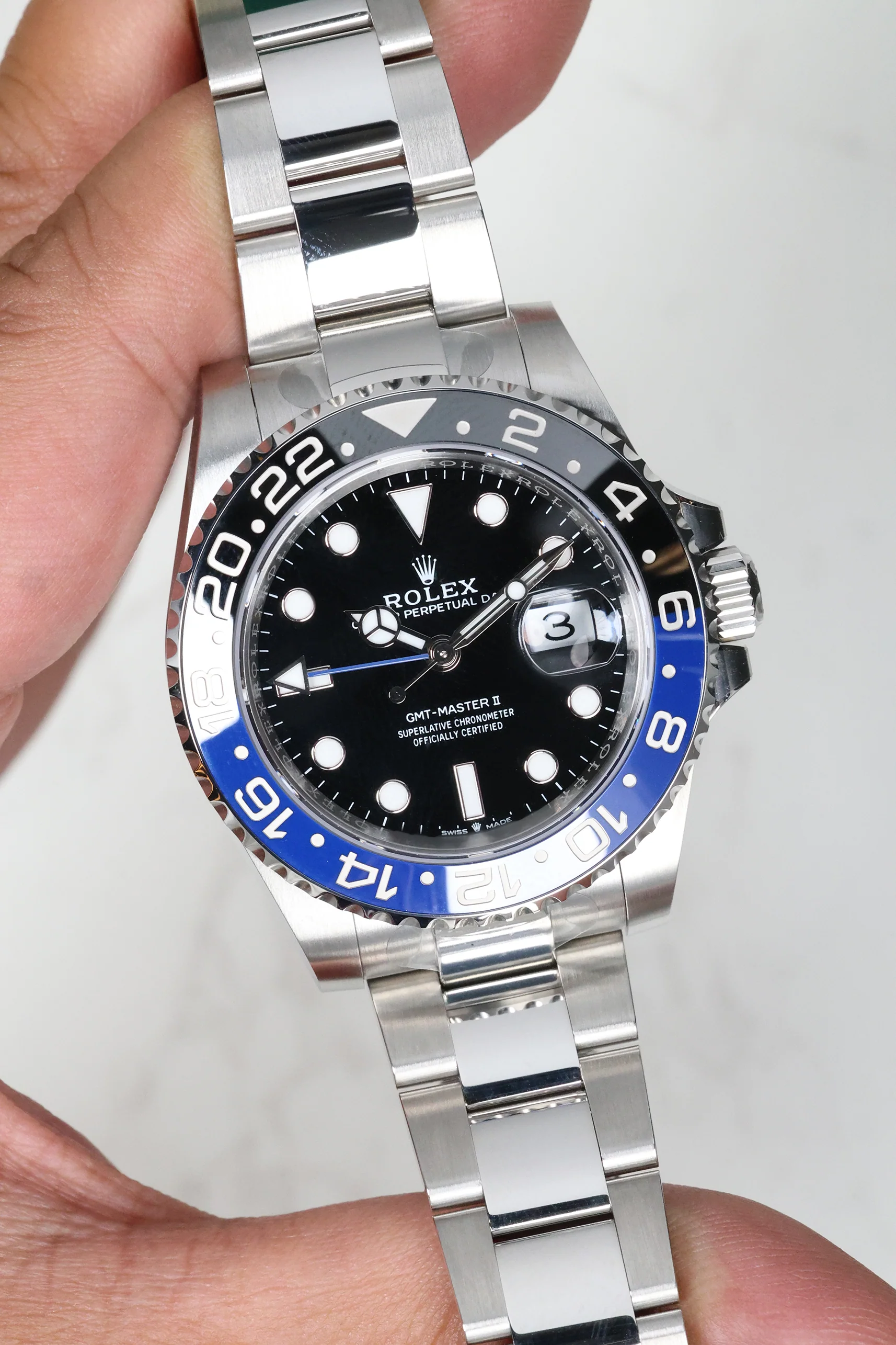 Rolex GMT Master II 126710BLNR Batman Oyster - Image 7