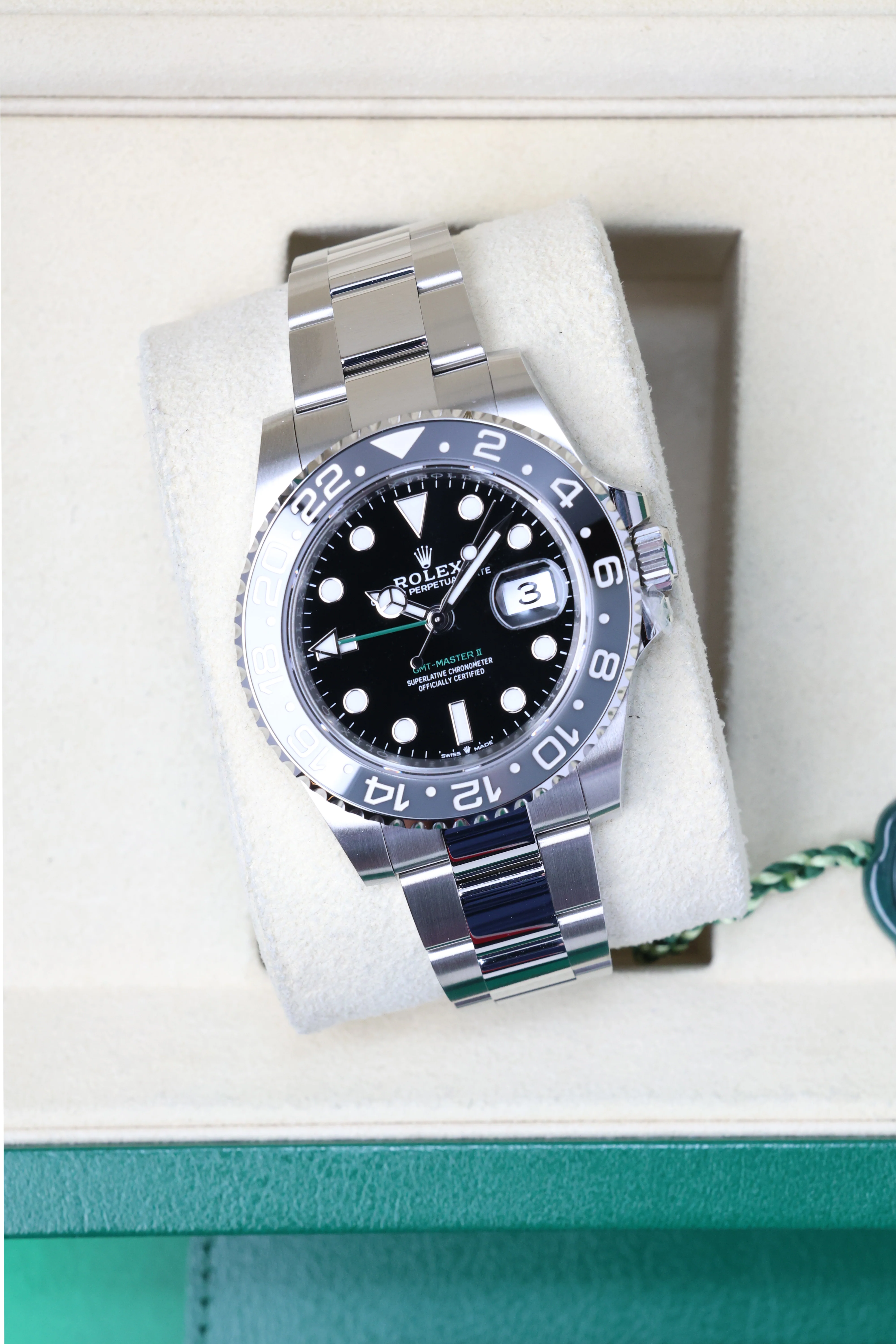 Rolex GMT Master II 126710GRNR Bruce Wayne on Oyster - Image 8