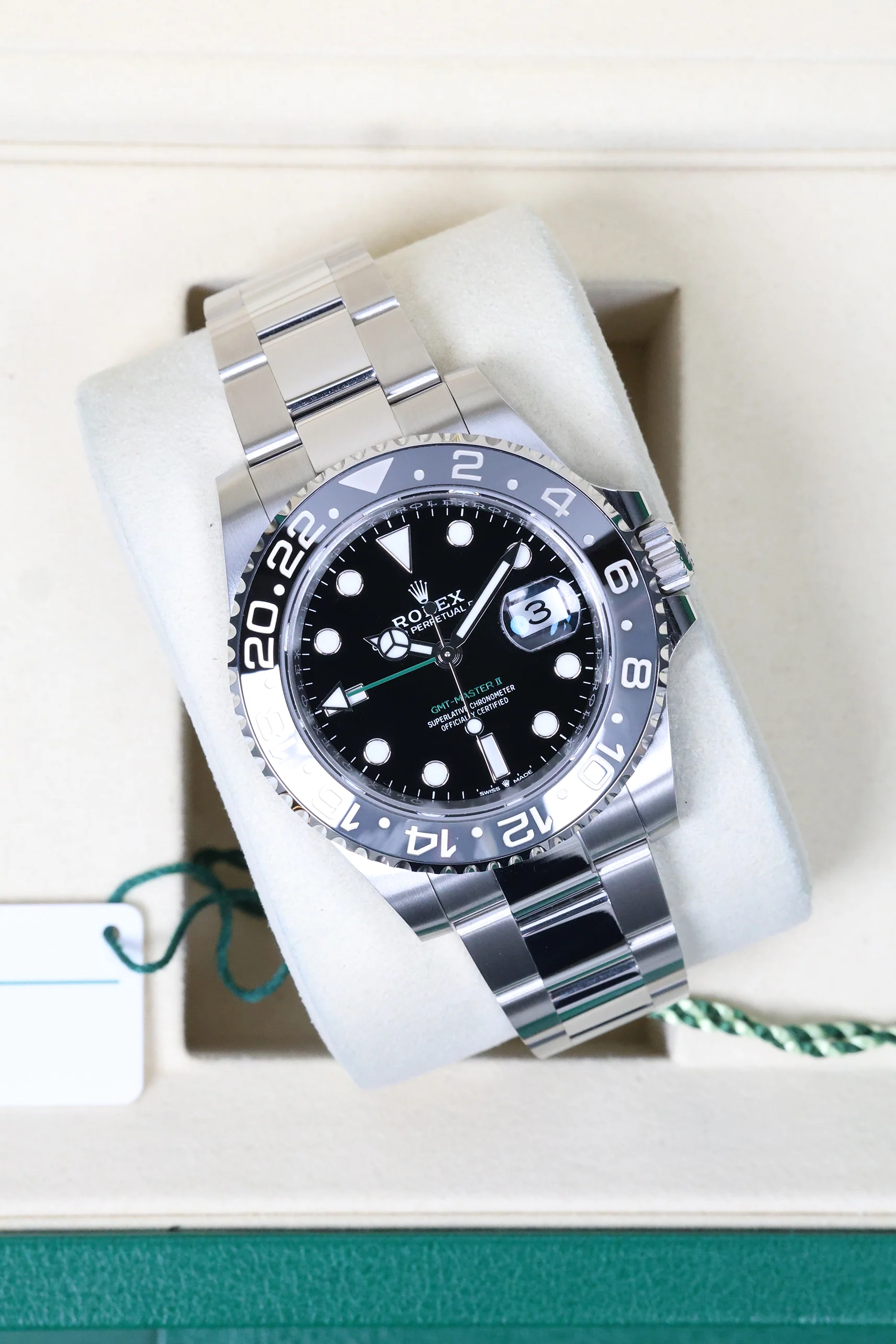 Rolex GMT Master II 126710GRNR Bruce Wayne on Oyster - Image 8
