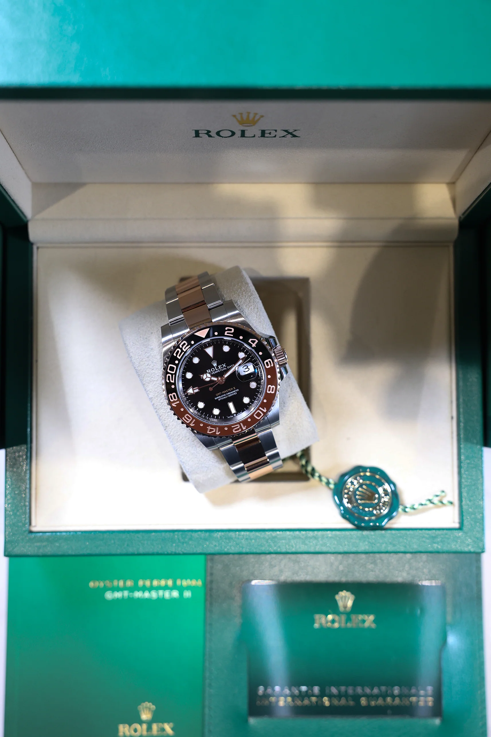 Rolex GMT Master II "Root Beer" Steel & Everose 126711CHNR - Image 13