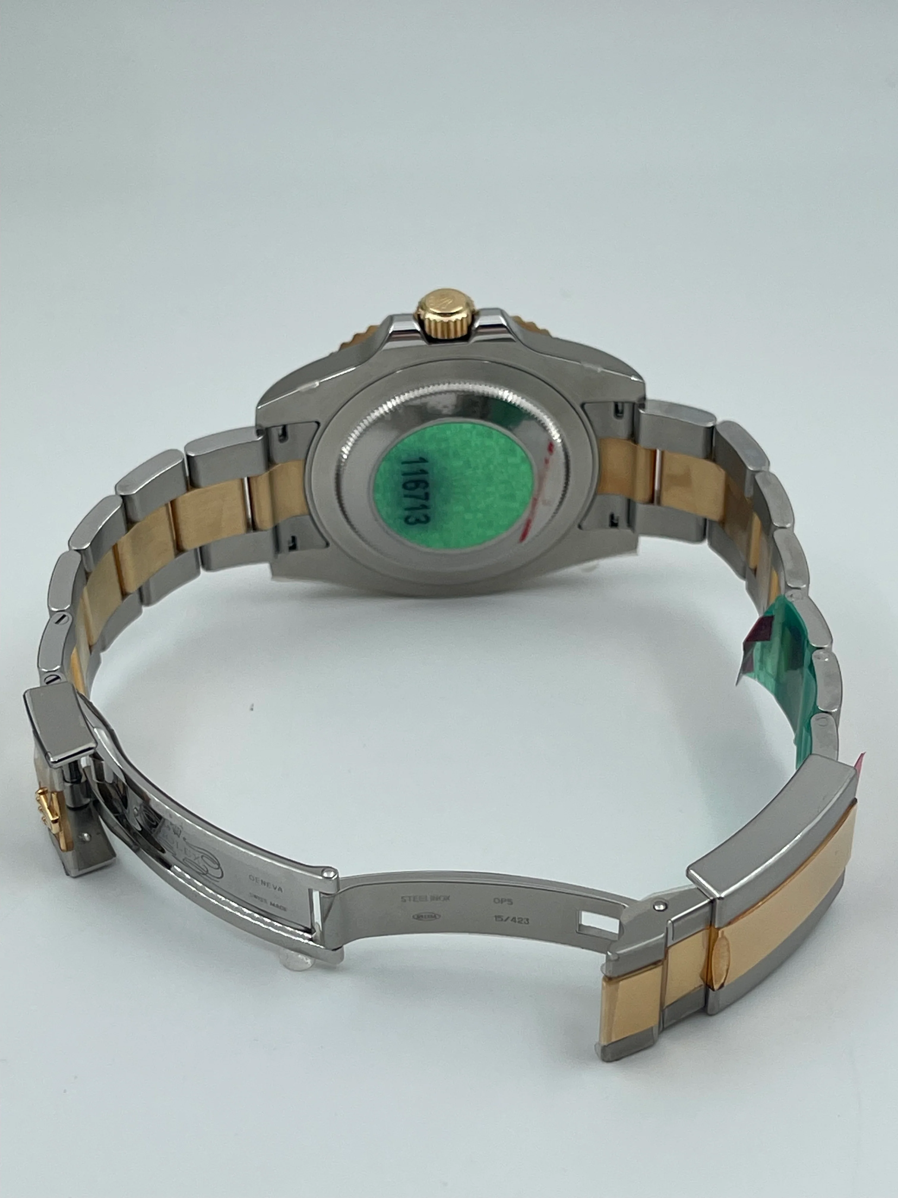Rolex GMT Master II Steel Rolesor 116713LN 2006 NOS - Image 10