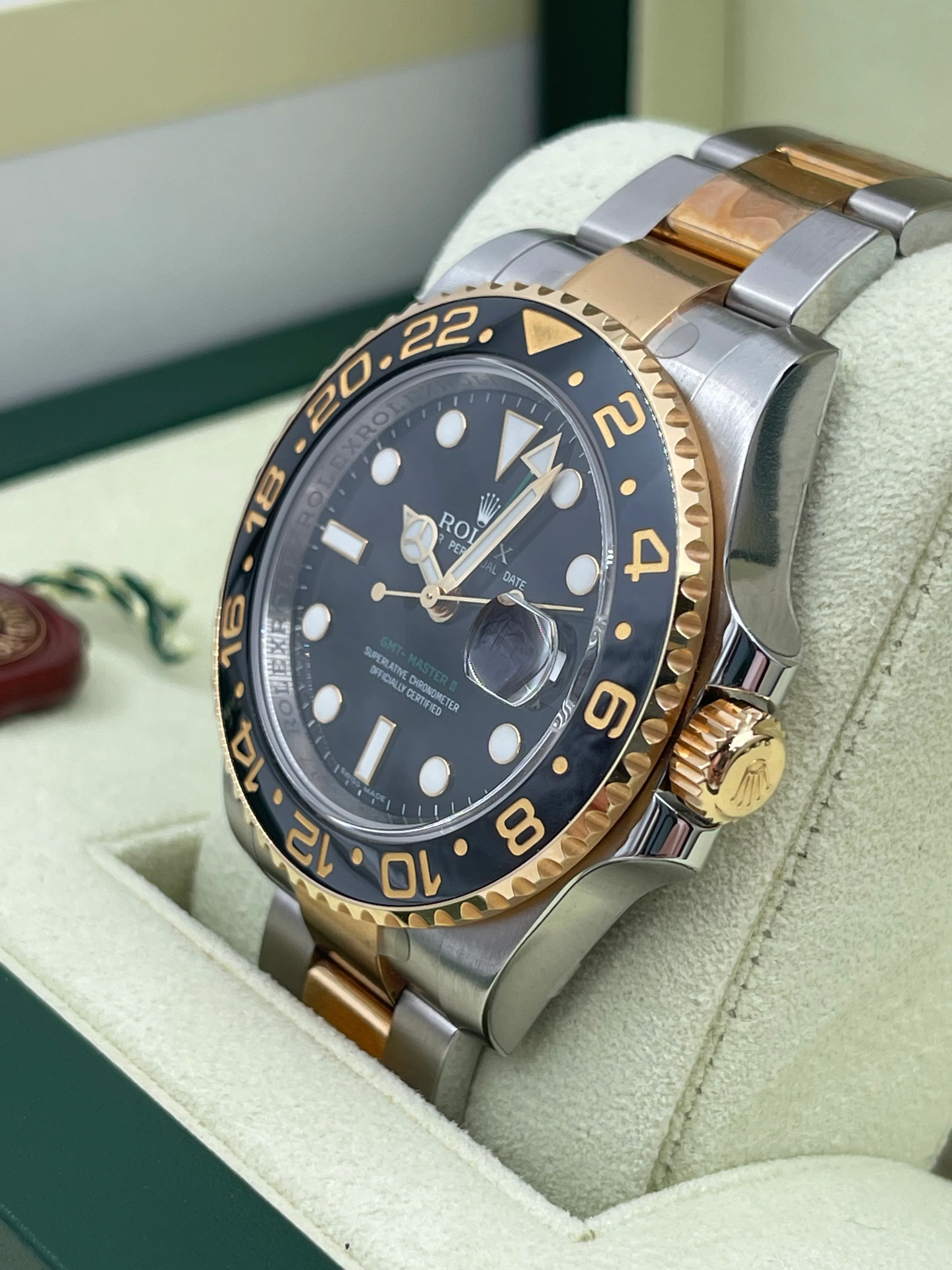 Rolex GMT Master II Steel Rolesor 116713LN 2006 NOS - Image 6