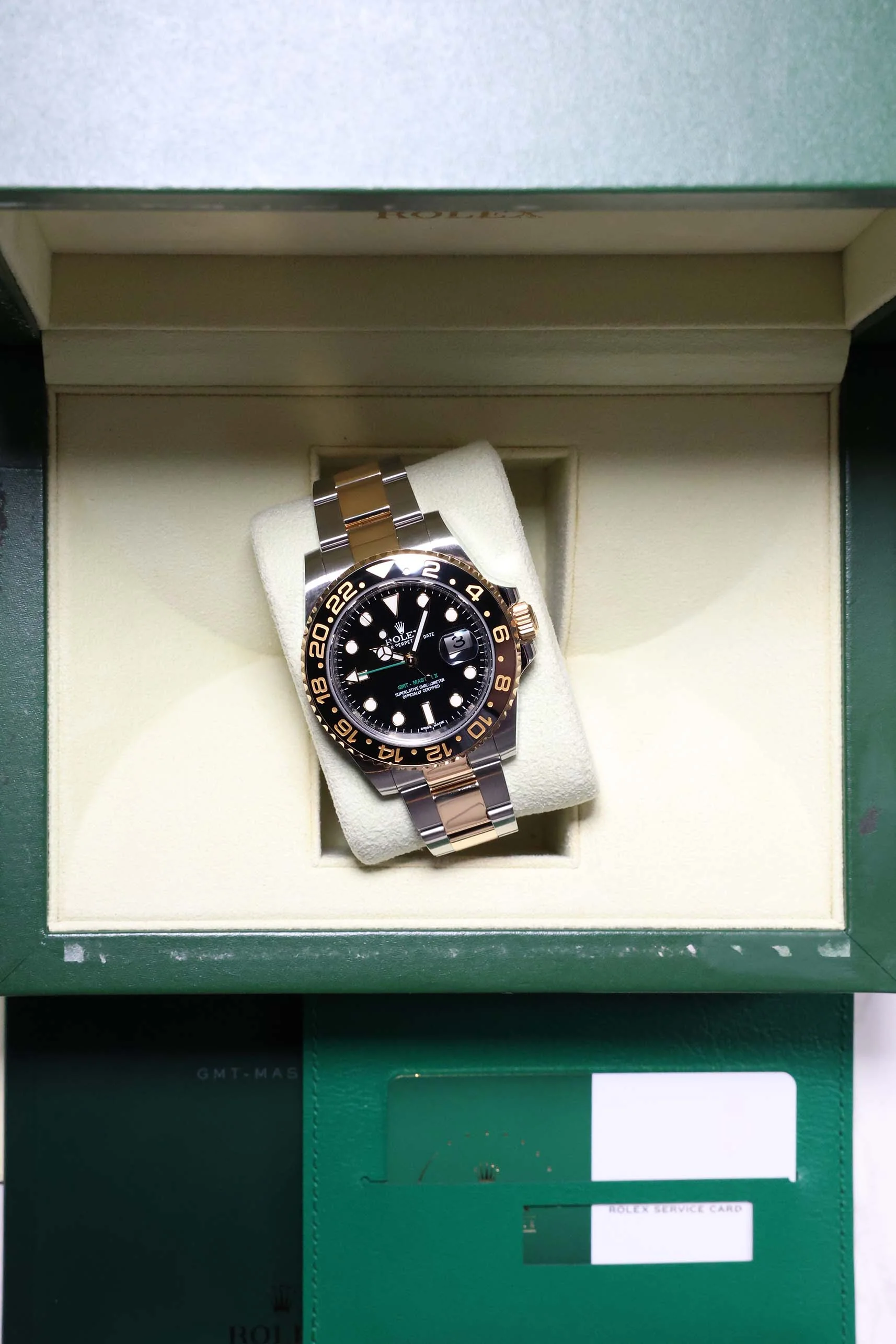 Rolex GMT Master II Steel Rolesor 116713LN RSC Serviced [Preowned] - Image 18