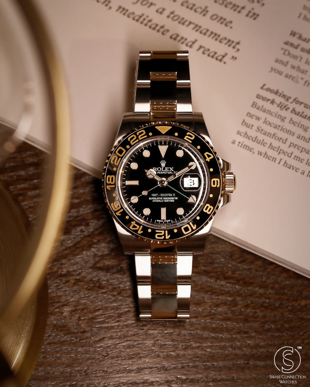 Rolex GMT Master II Steel Rolesor 116713LN RSC Serviced [Preowned] - Image 5