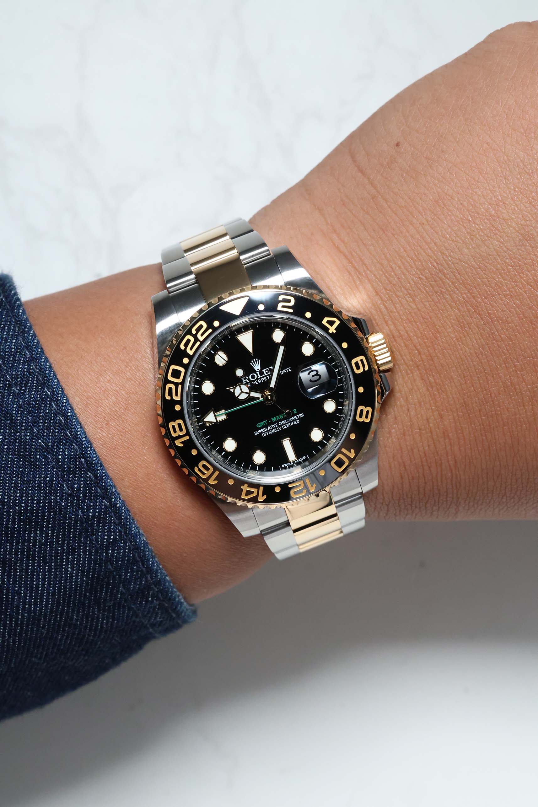 Rolex GMT Master II Steel Rolesor 116713LN RSC Serviced [Preowned] - Image 6