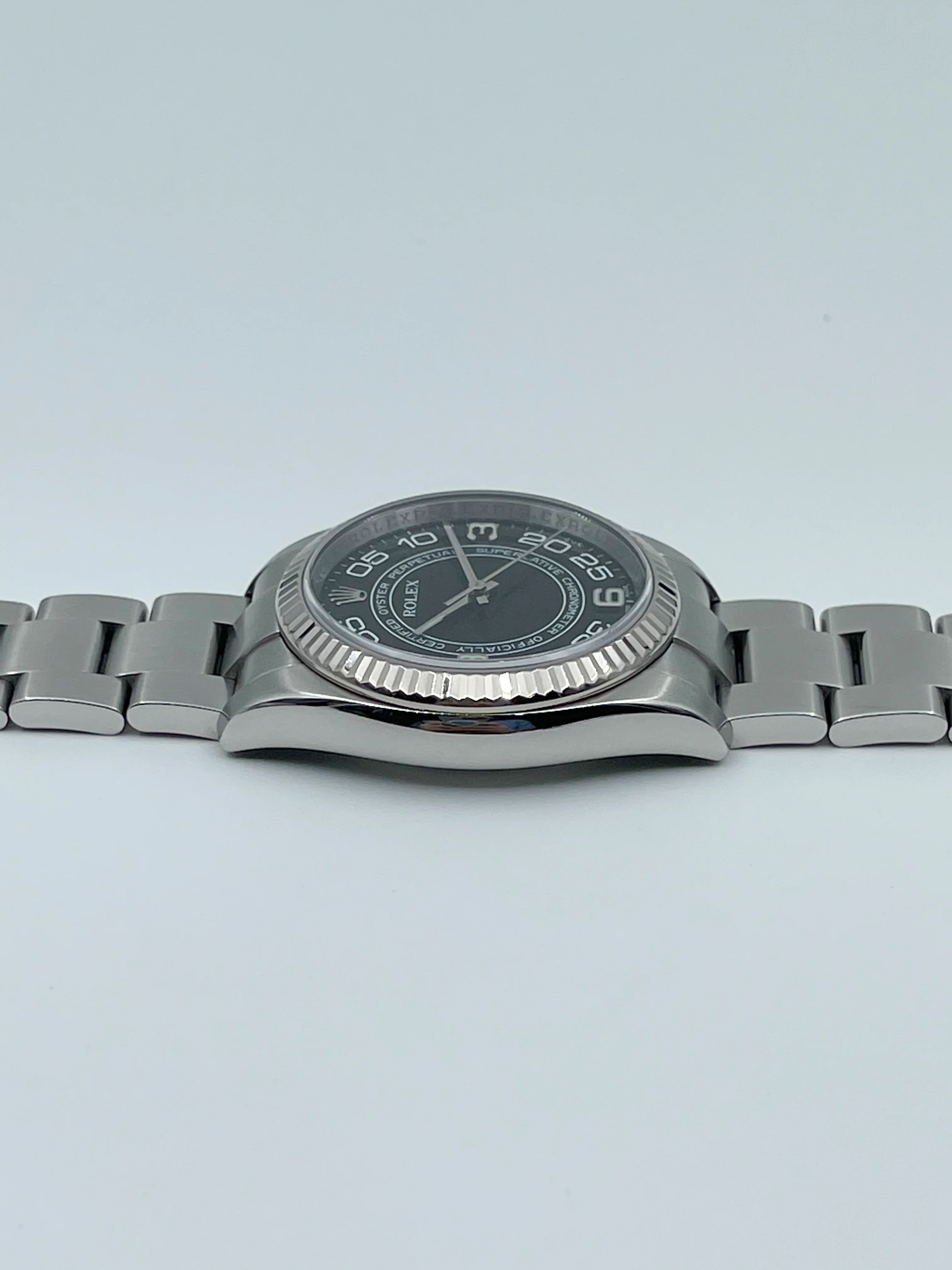 Rolex Oyster Perpetual 36mm Black Concentric Dial 116034 2008 [Preowned] - Image 8
