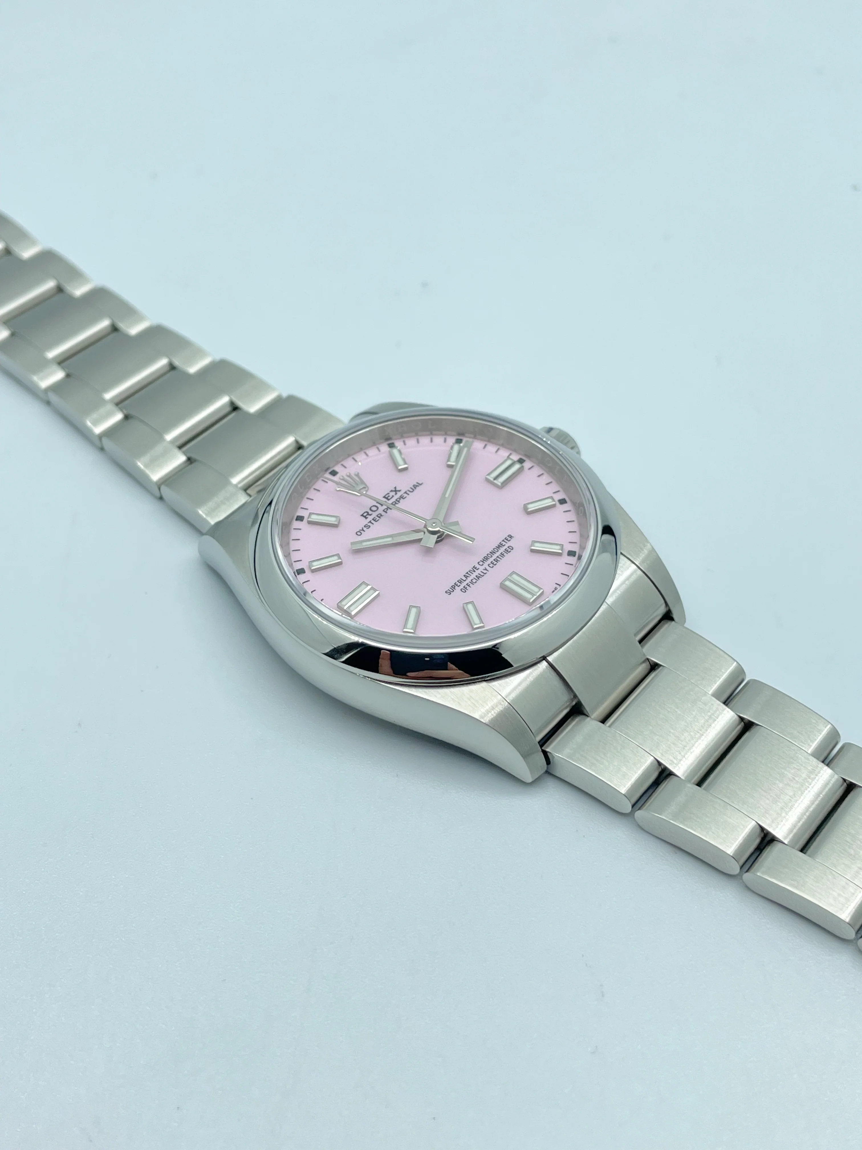 Rolex Oyster Perpetual 36mm Candy Pink 126000 2020 [Preowned] - Image 11