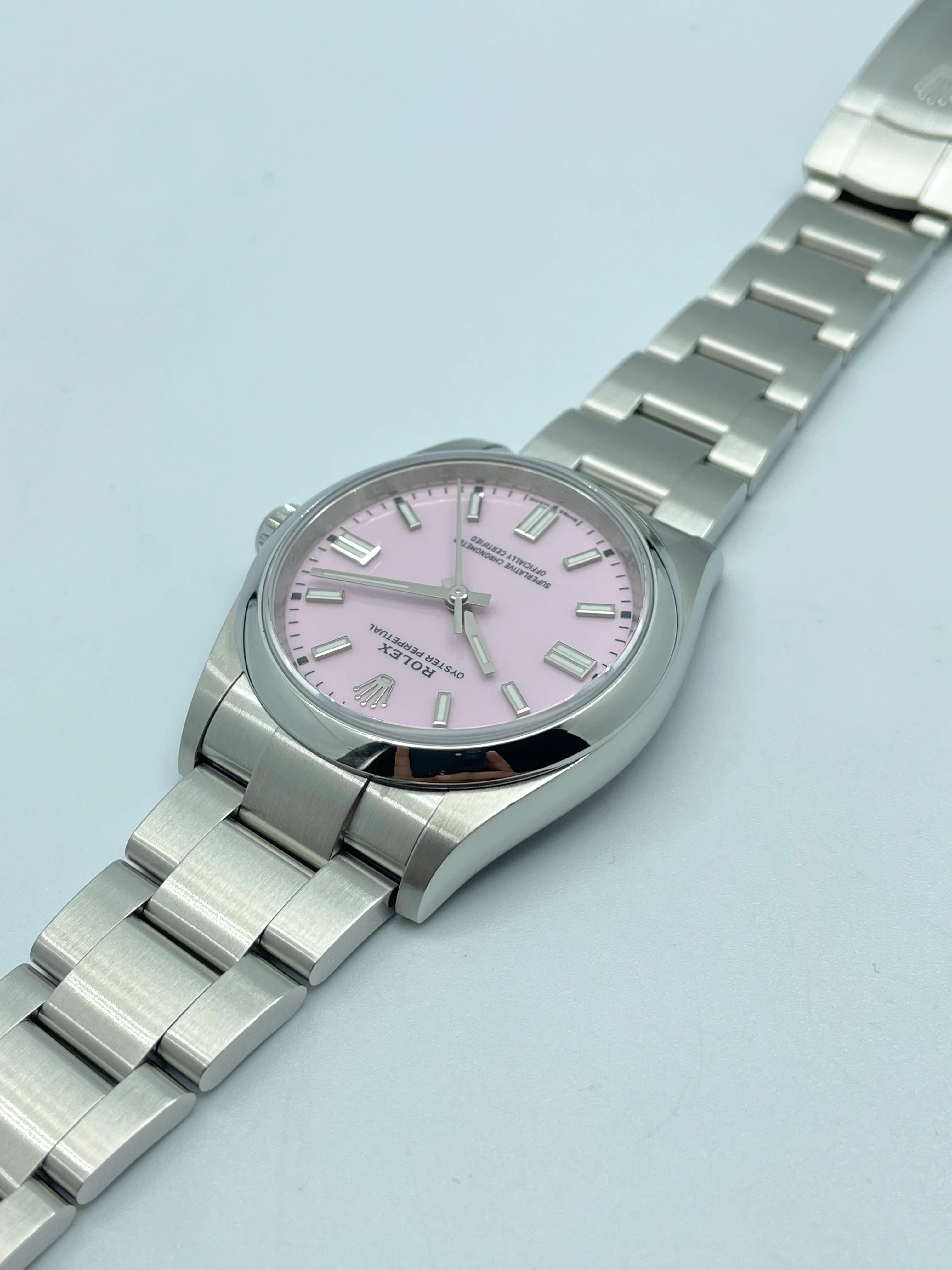 Rolex Oyster Perpetual 36mm Candy Pink 126000 2020 [Preowned] - Image 13