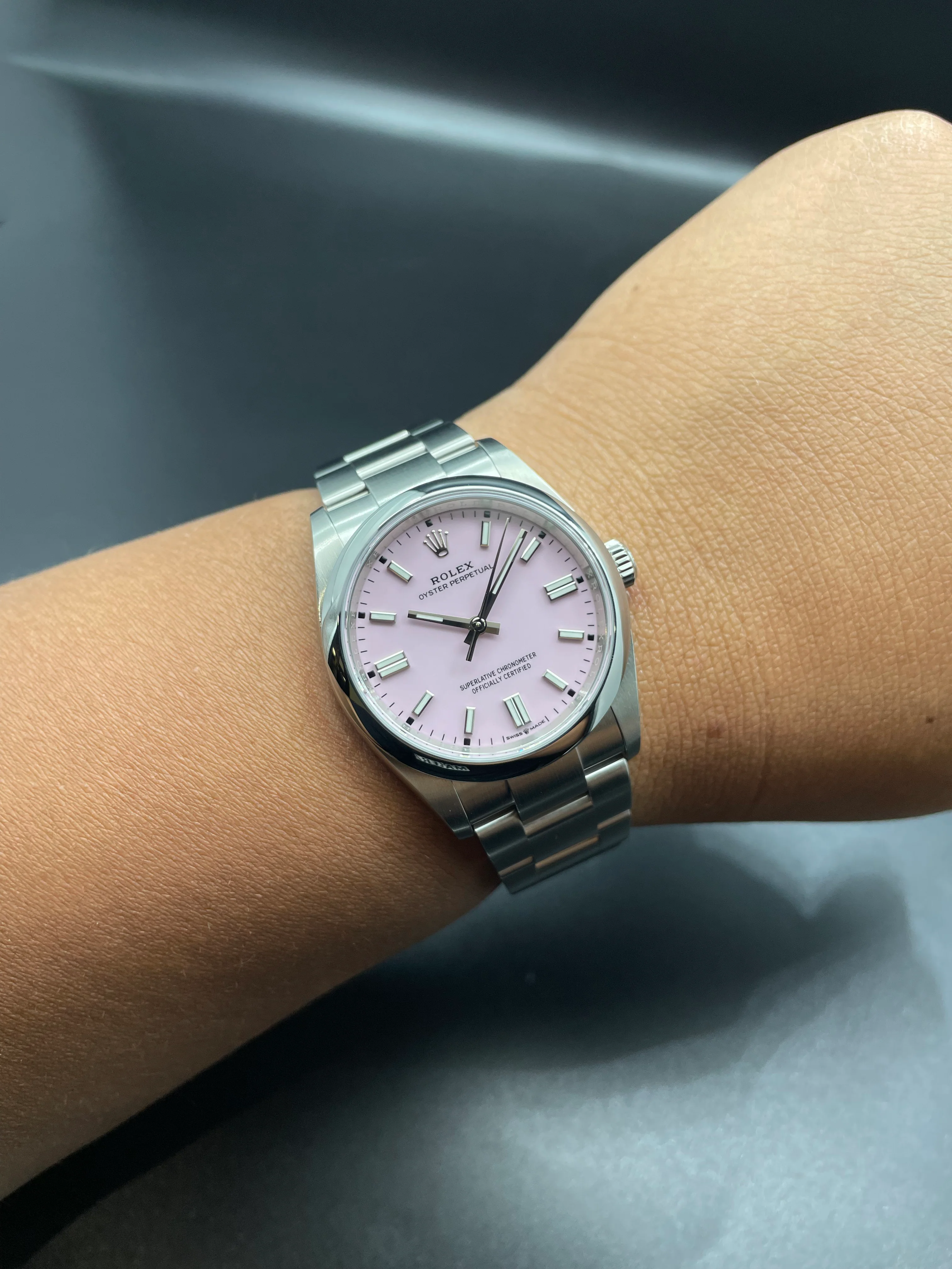 Rolex Oyster Perpetual 36mm Candy Pink 126000 2020 [Preowned] - Image 6