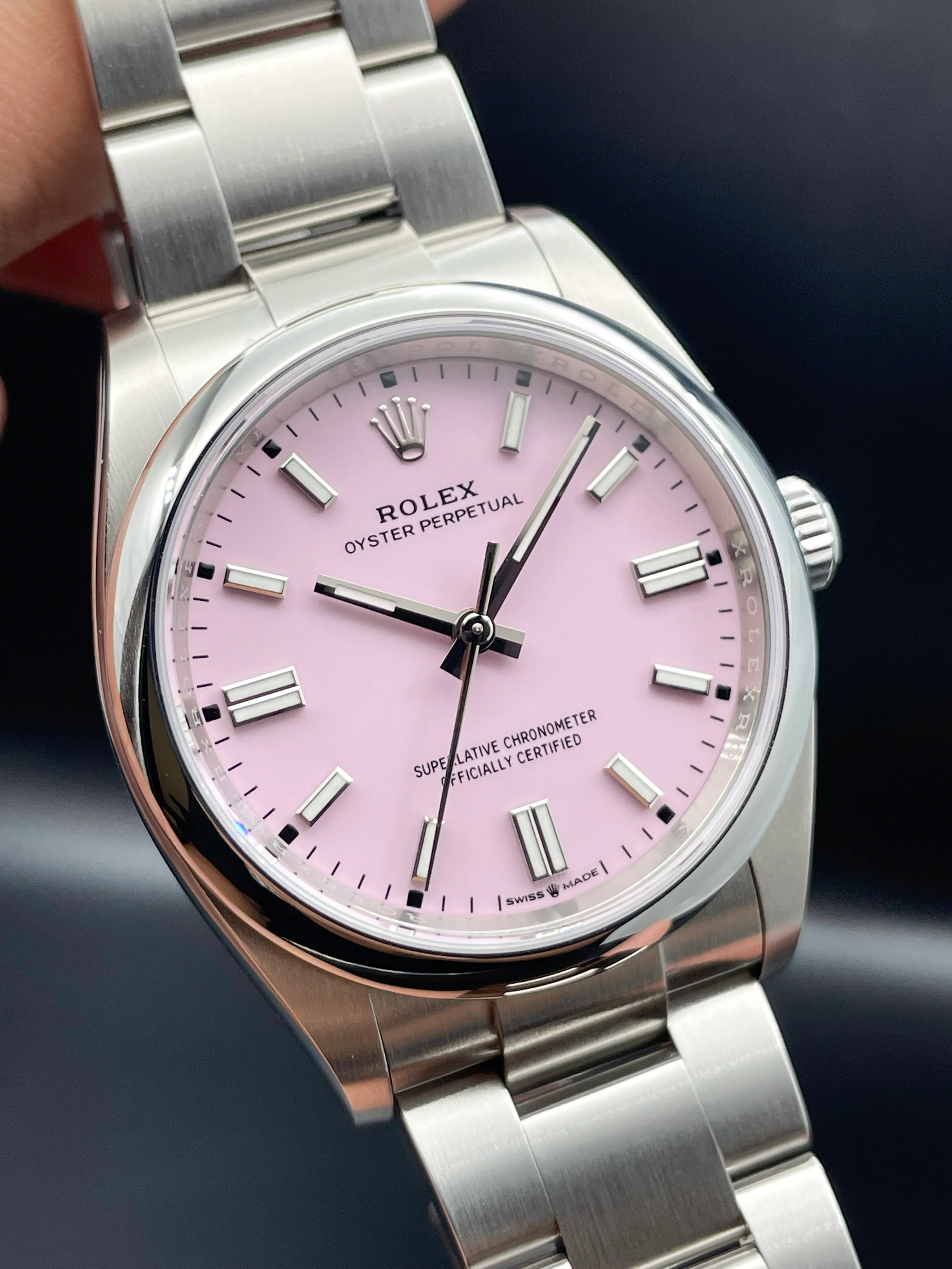 Rolex Oyster Perpetual 36mm Candy Pink 126000 2020 [Preowned] - Image 7