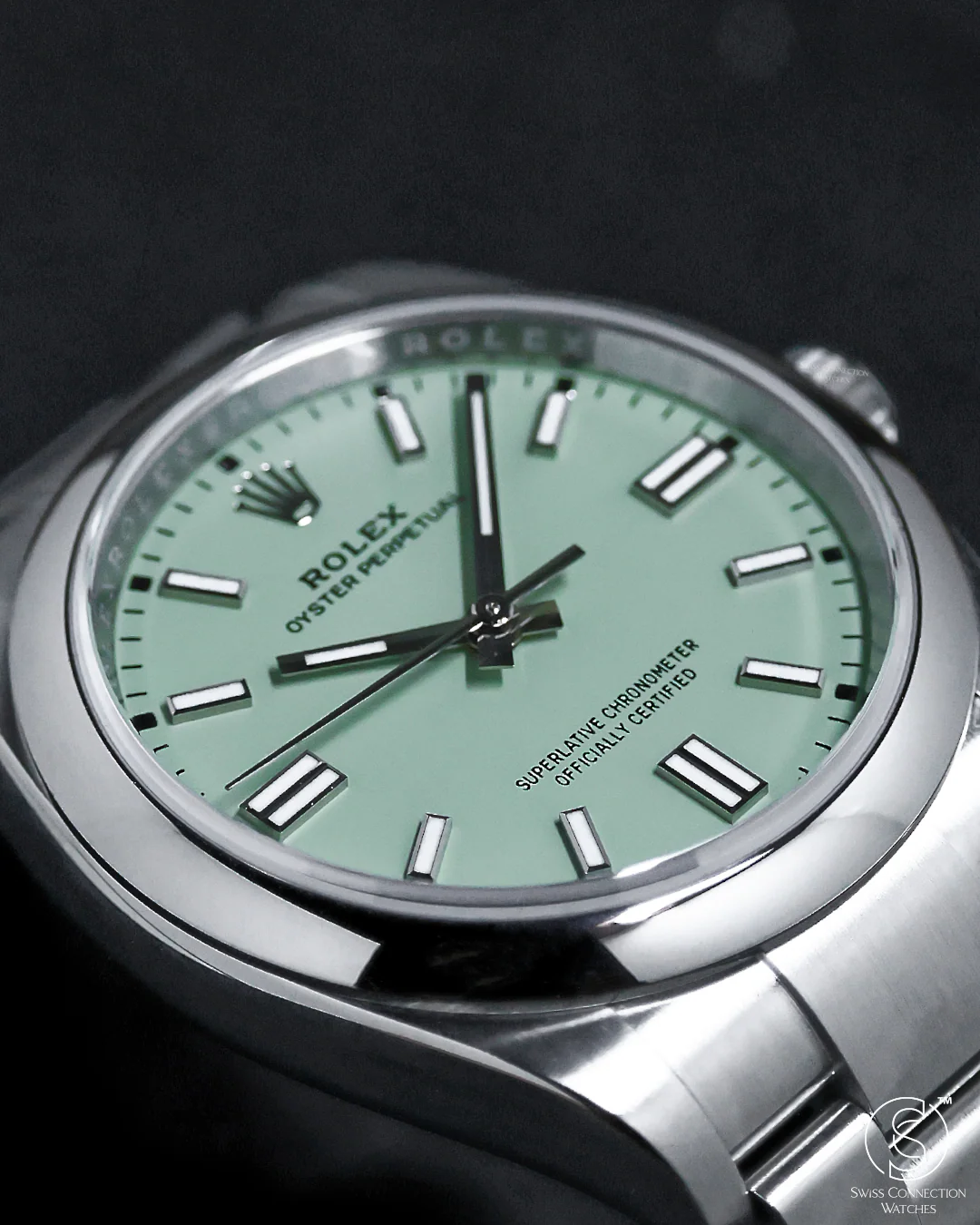 Rolex Oyster Perpetual 36mm Pistachio 126000 - Image 3