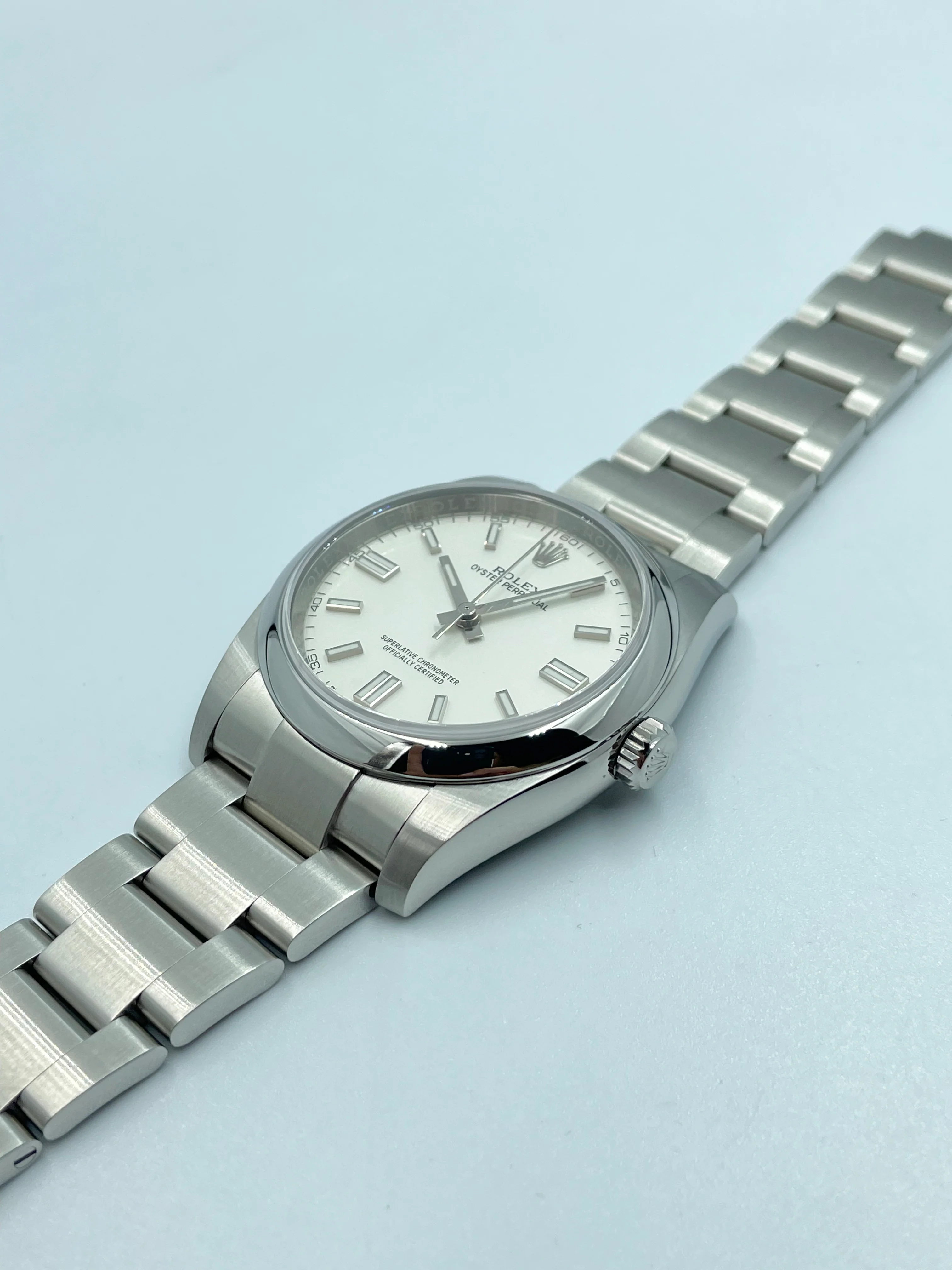 Rolex Oyster Perpetual 36mm Ivory White 116000 2019 [Preowned] - Image 12