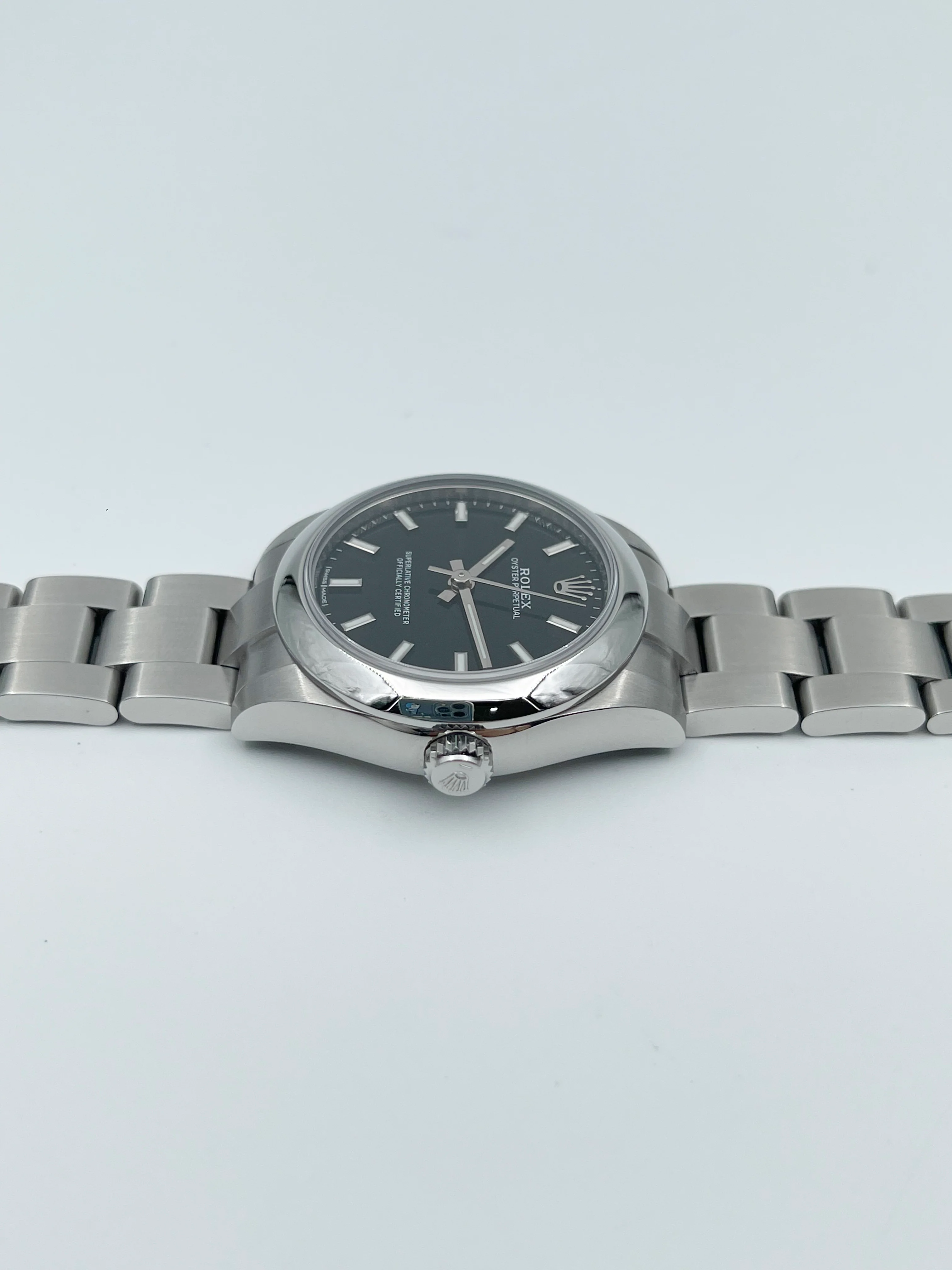 Rolex Oyster Perpetual Black Dial 31mm 177200 2019 [Preowned] - Image 10