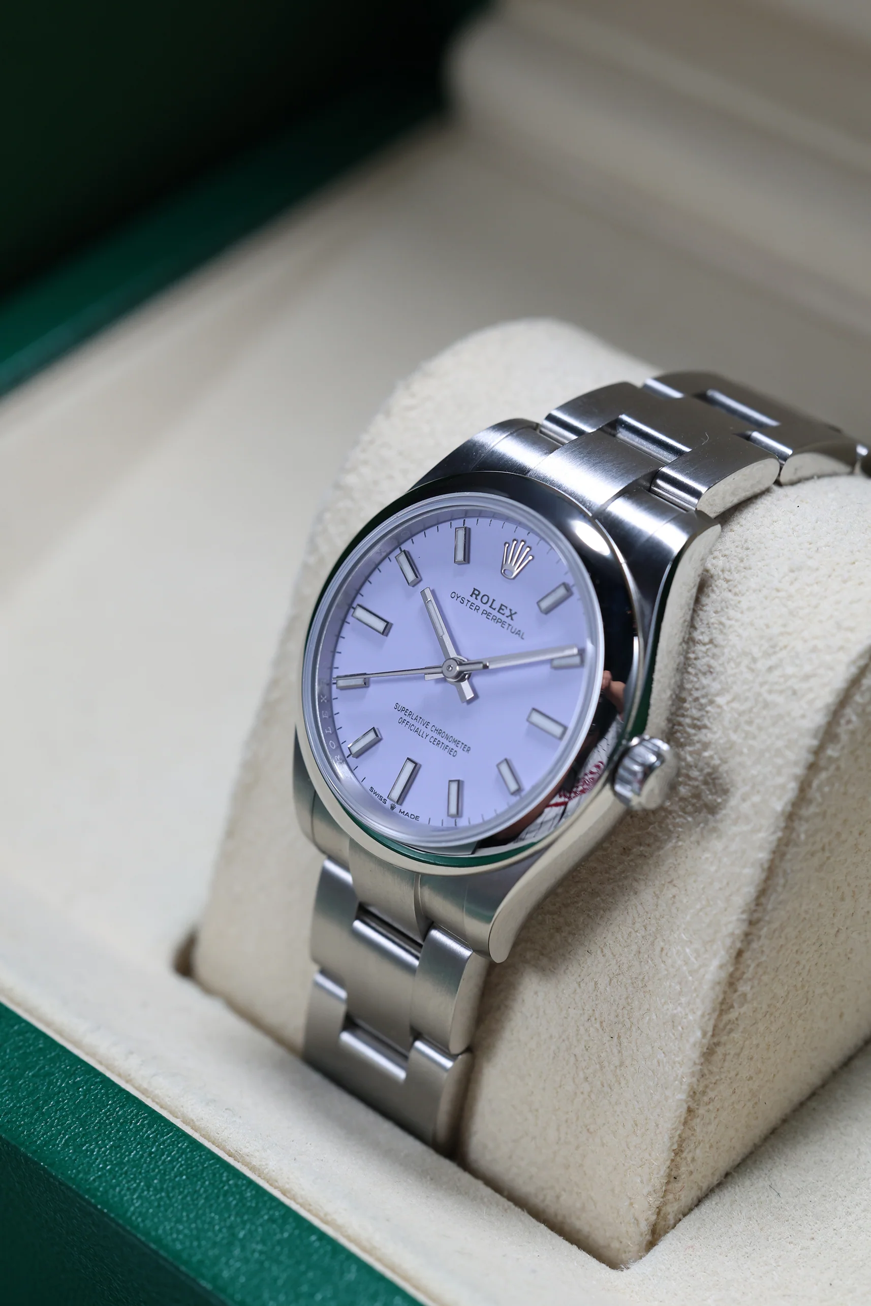 Rolex Oyster Perpetual Lavender 31mm 277200 - Image 9