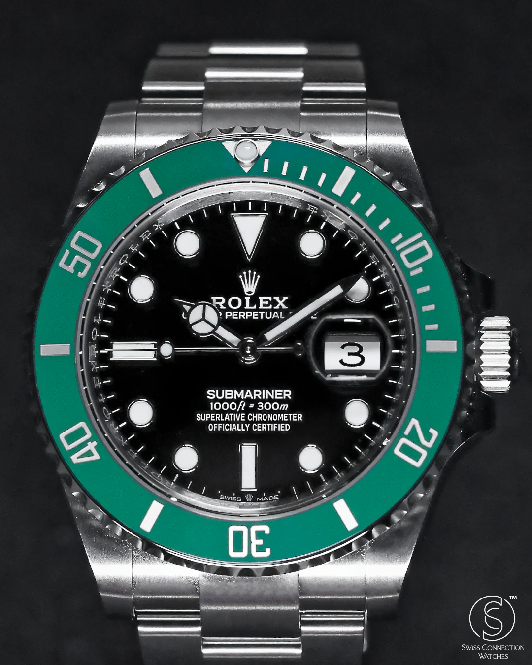Rolex Submariner Date Green 126610LV MK1 2022 [Preowned] - Image 2