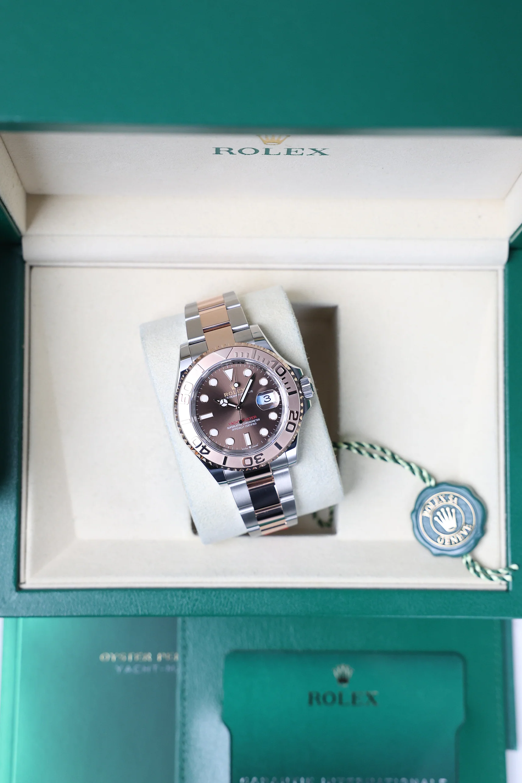 Rolex Yachtmaster Chocolate Steel Everose 126621 - Image 14