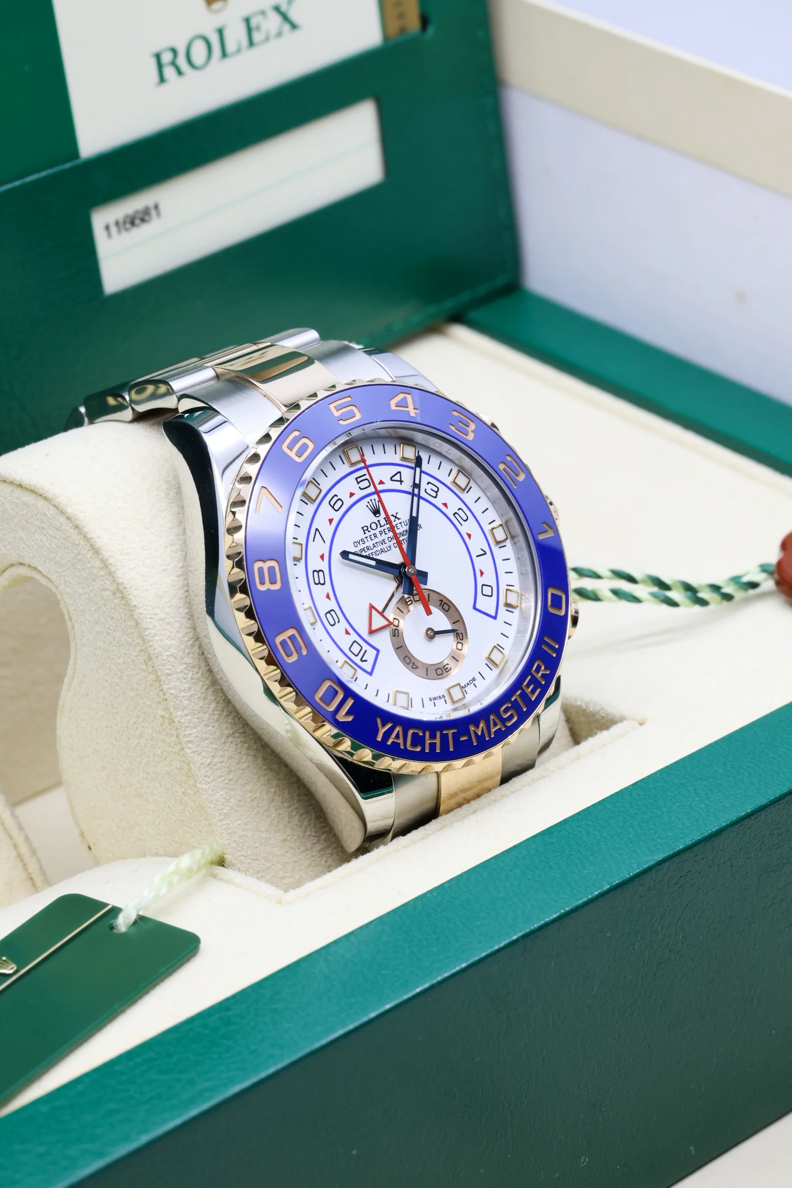 Rolex Yachtmaster II Steel Everose Gold 116681 2015 [Preowned] - Image 5