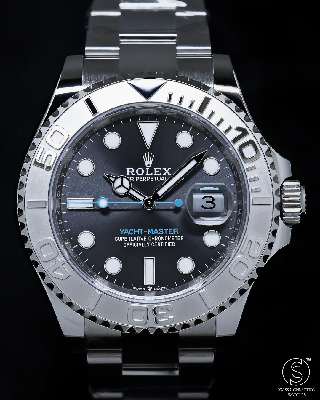 Rolex Yachtmaster Rhodium 40mm 126622 - Image 2