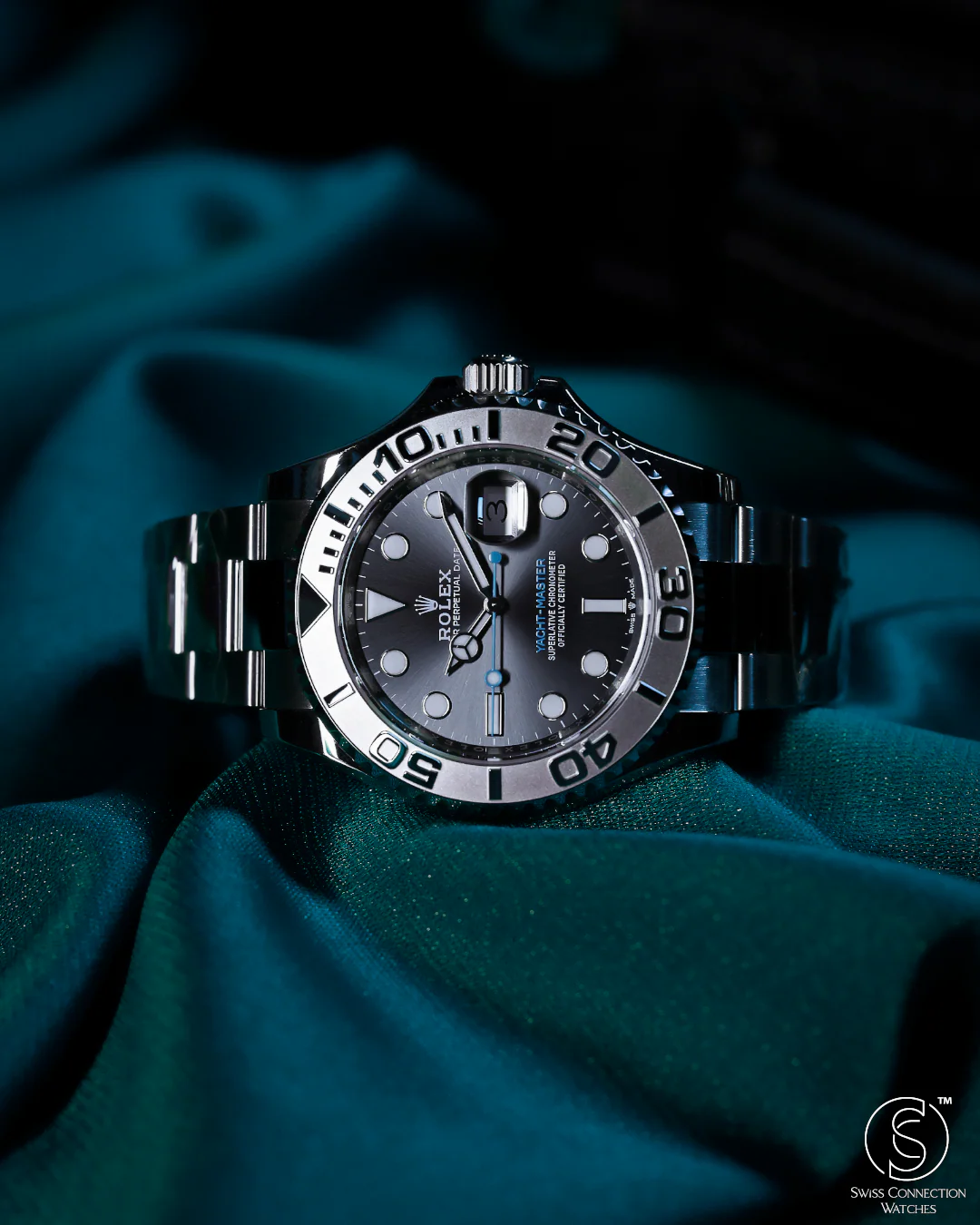 Rolex Yachtmaster Rhodium 40mm 126622 - Image 5