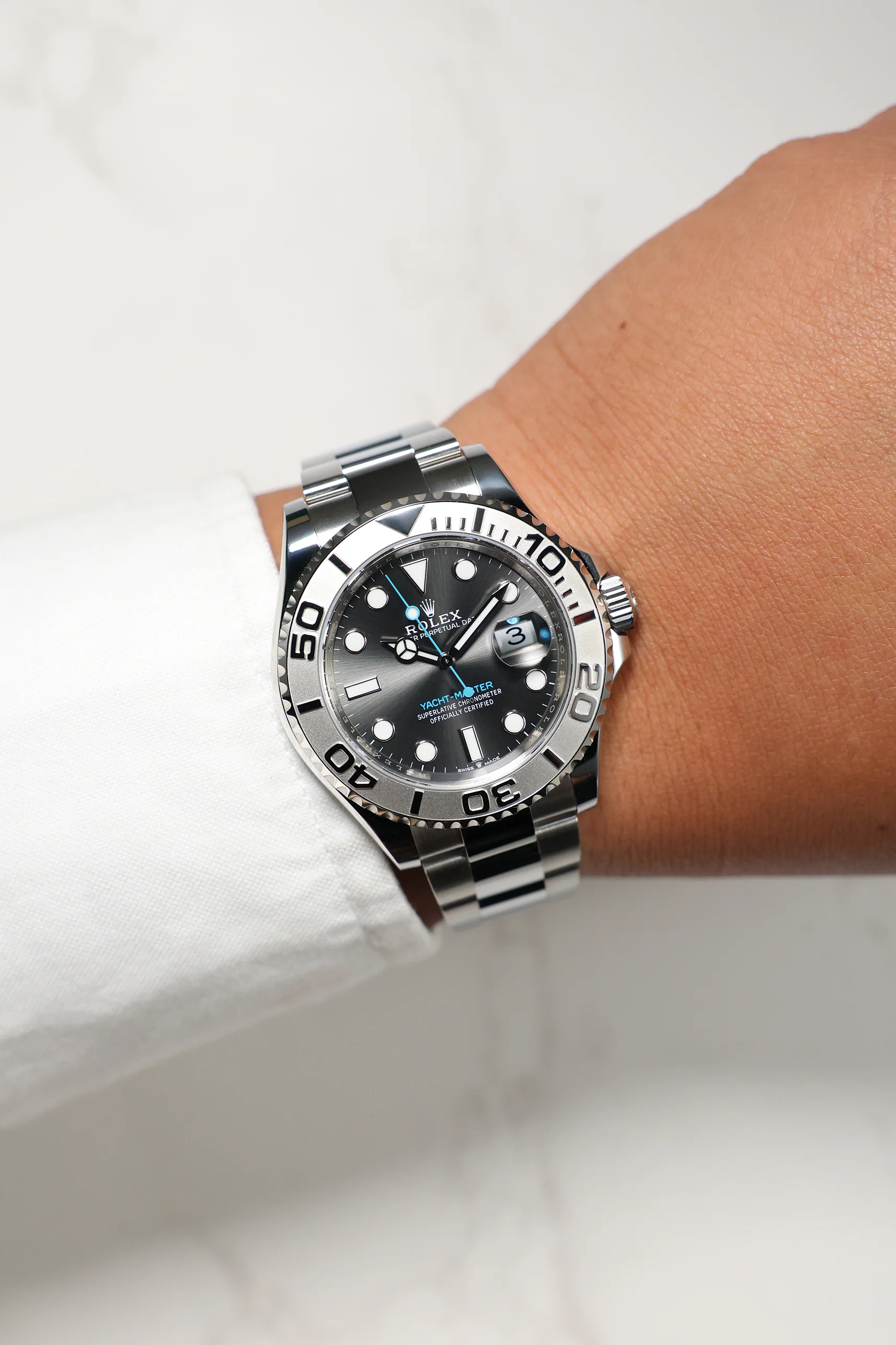 Rolex Yachtmaster Rhodium 40mm 126622 - Image 6