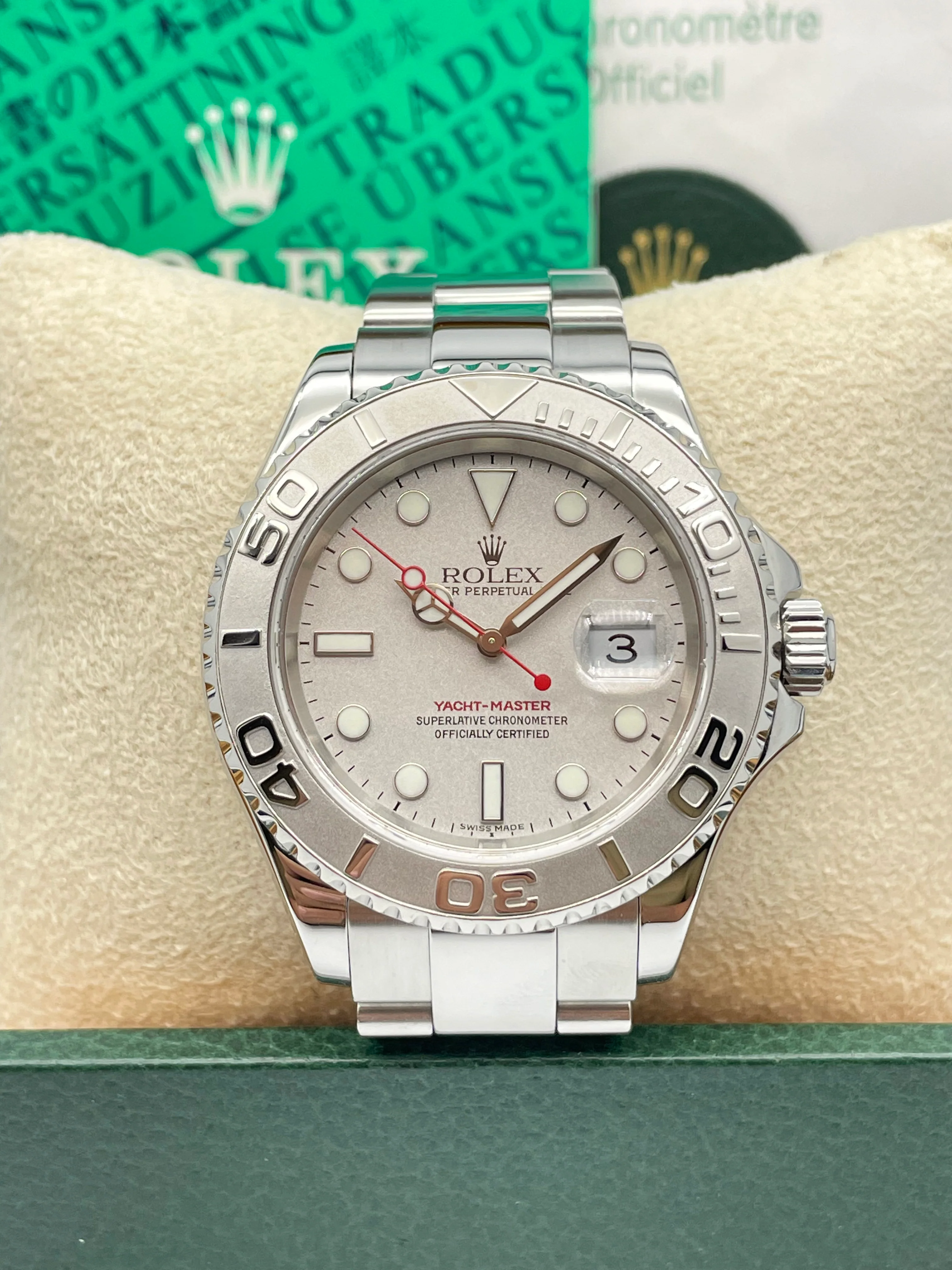 Rolex Yachtmaster Rolesium 40mm 16622 2004 [Preowned] - Image 4