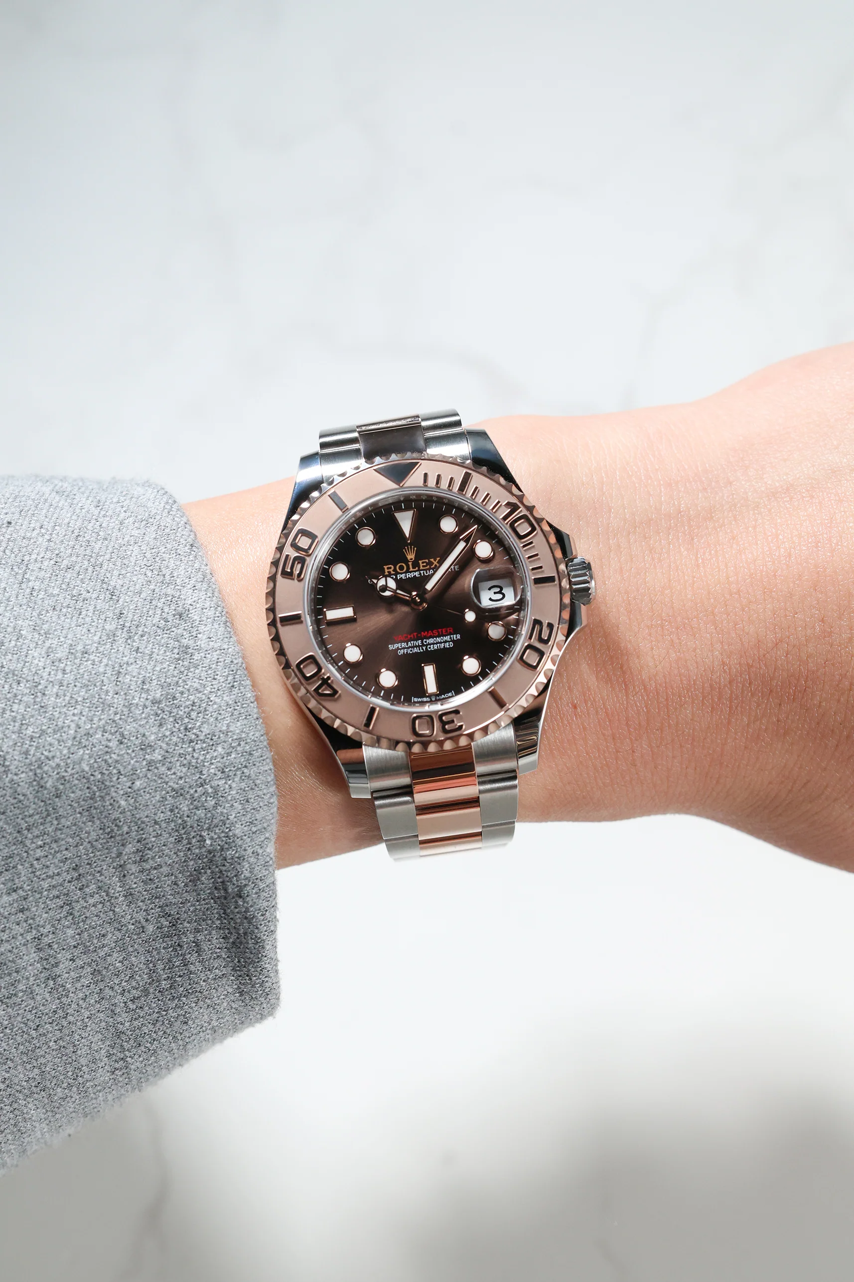 Rolex Yachtmaster Steel Everose 37mm 268621 - Image 6