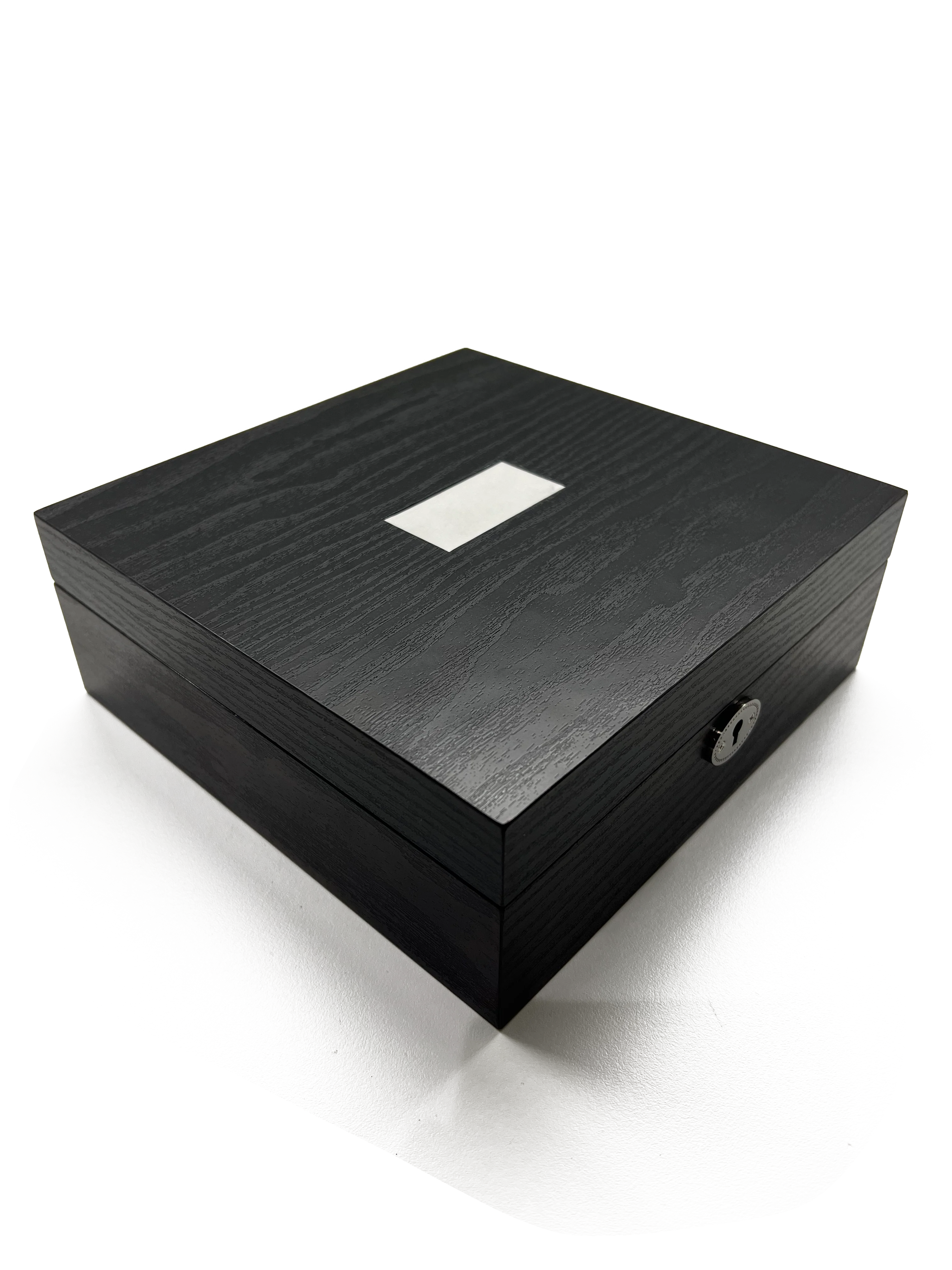 Ten10 ASPEN Elite Watch Box for 6 Watches (Black Exterior & Blue Interior) Ver 2 - Image 3