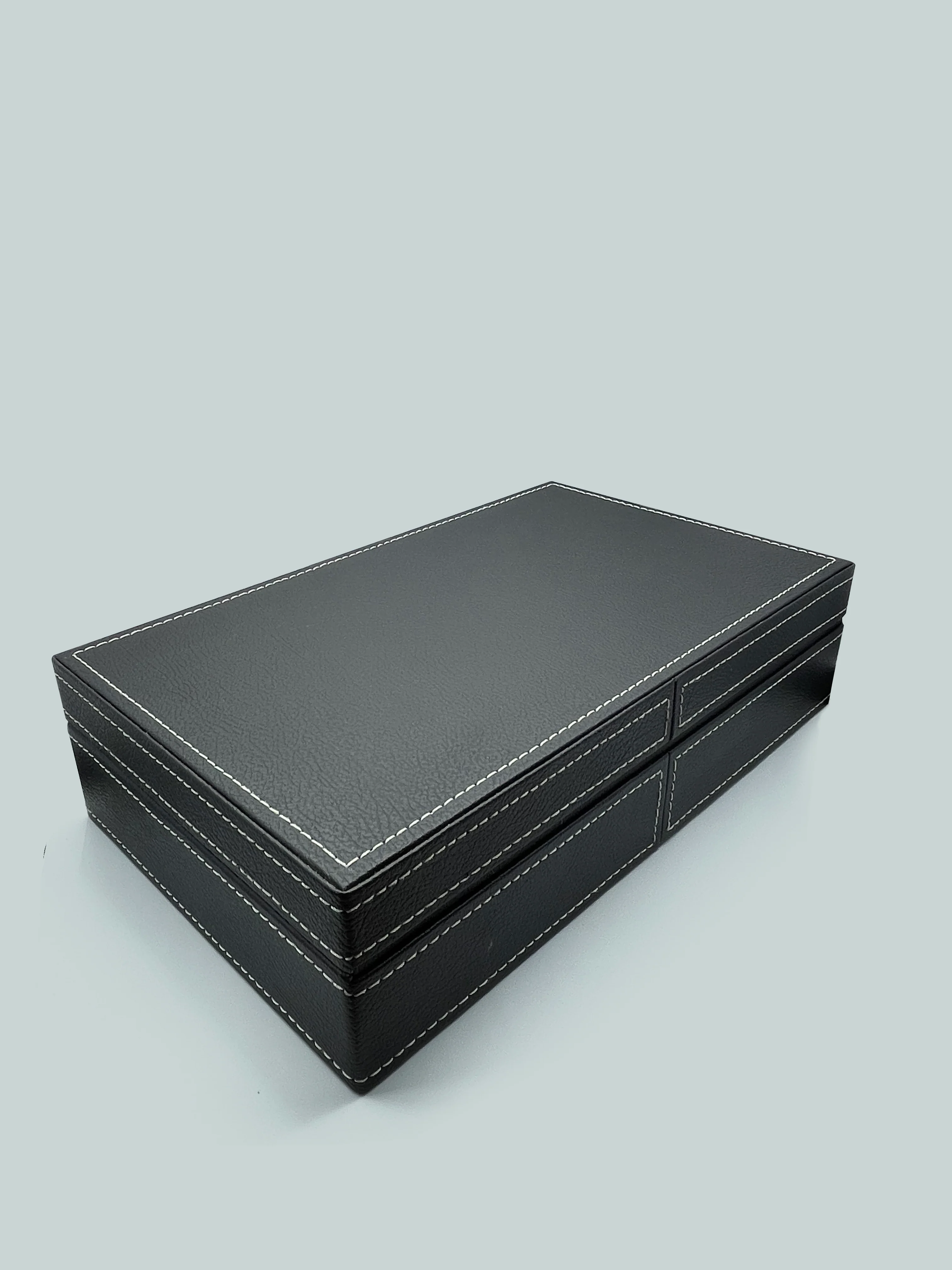 Ten10 Oscar Ver.2 Watch Box for 10 Watches (Black Exterior & Light Blue Interior) - Image 3