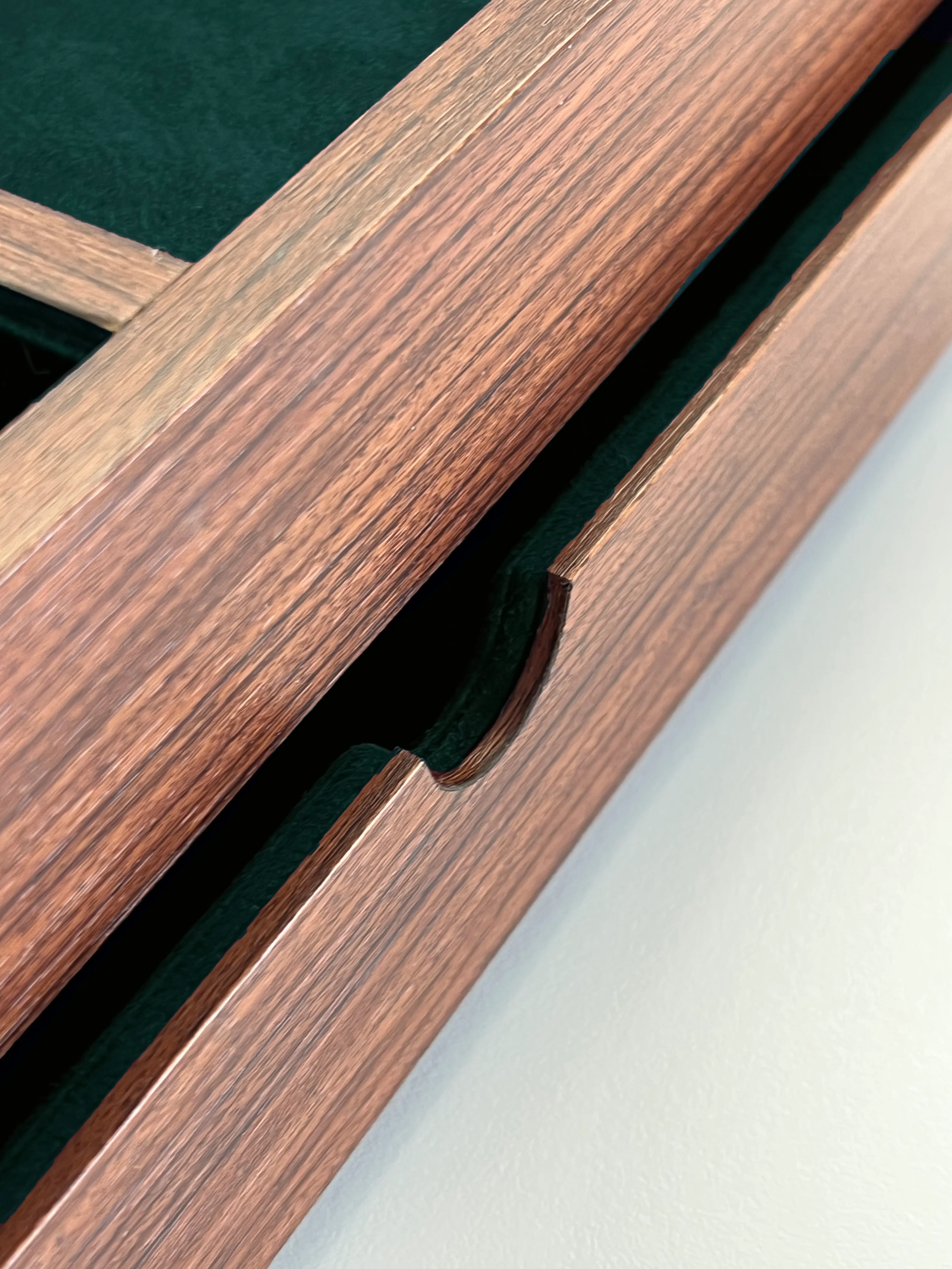 Ten10 Yanis Table Top Valet (Brown Exterior & Emerald Green Interior) - Image 4