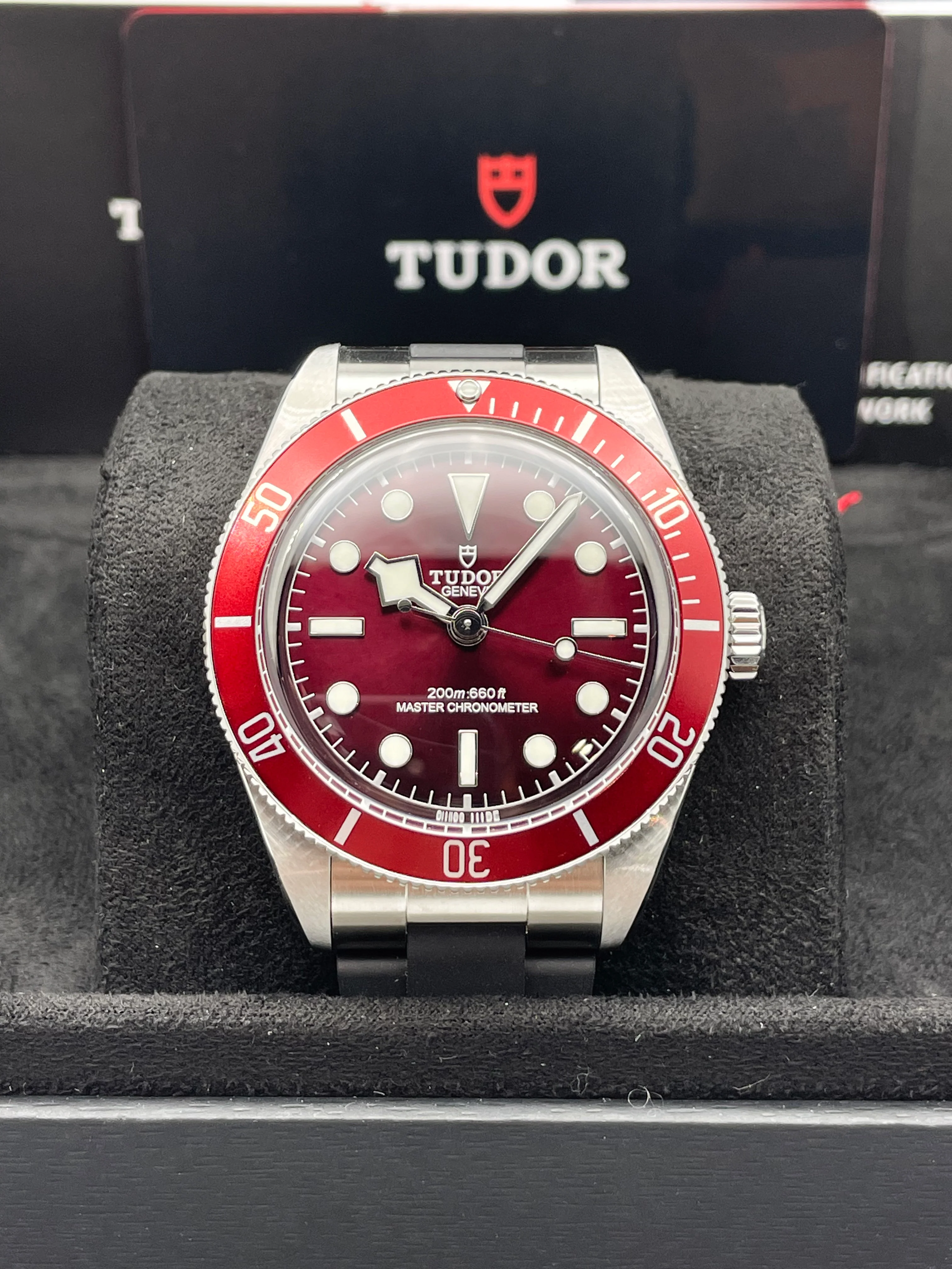 Tudor Black Bay 58 Burgundy on Rubber 39mm 7939A1A0RU - Image 7