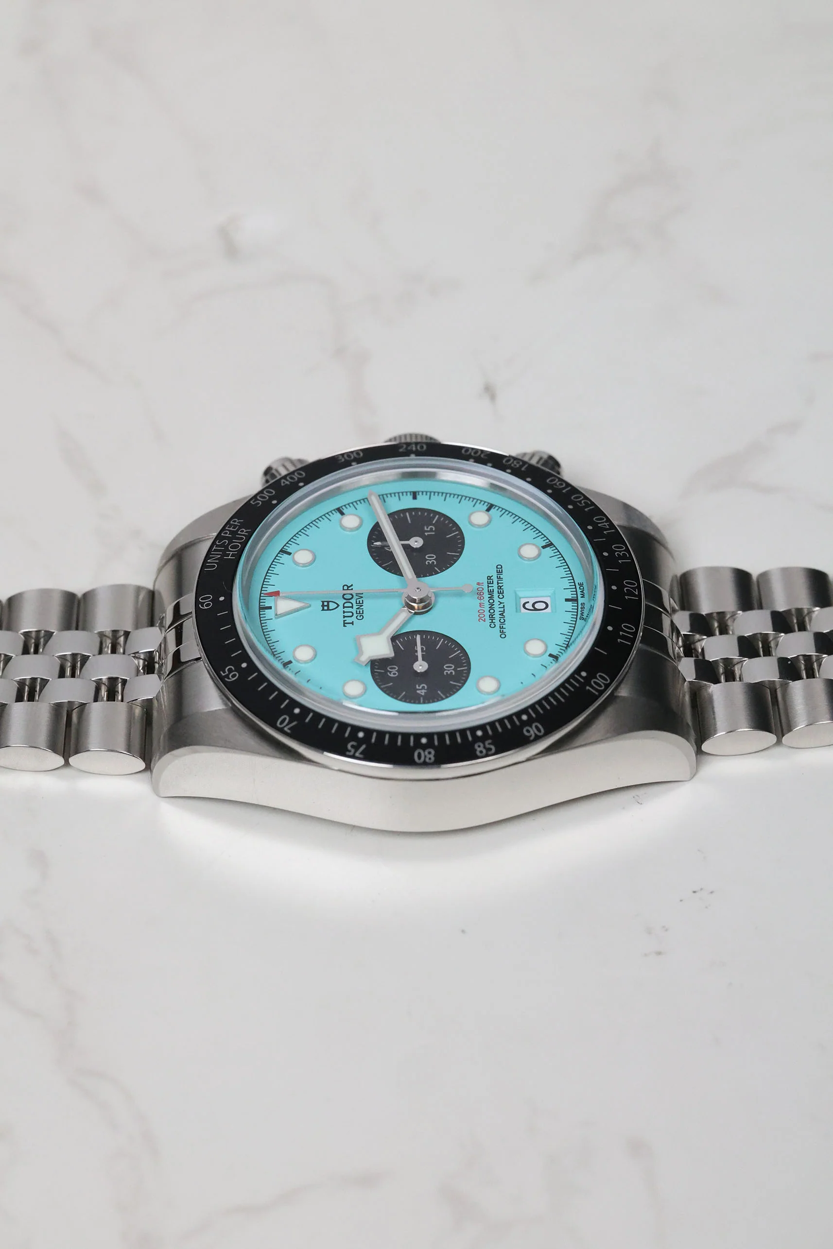 Tudor Black Bay Chronograph Flamingo Blue 41mm 79360N 2025 [Preowned] - Image 12