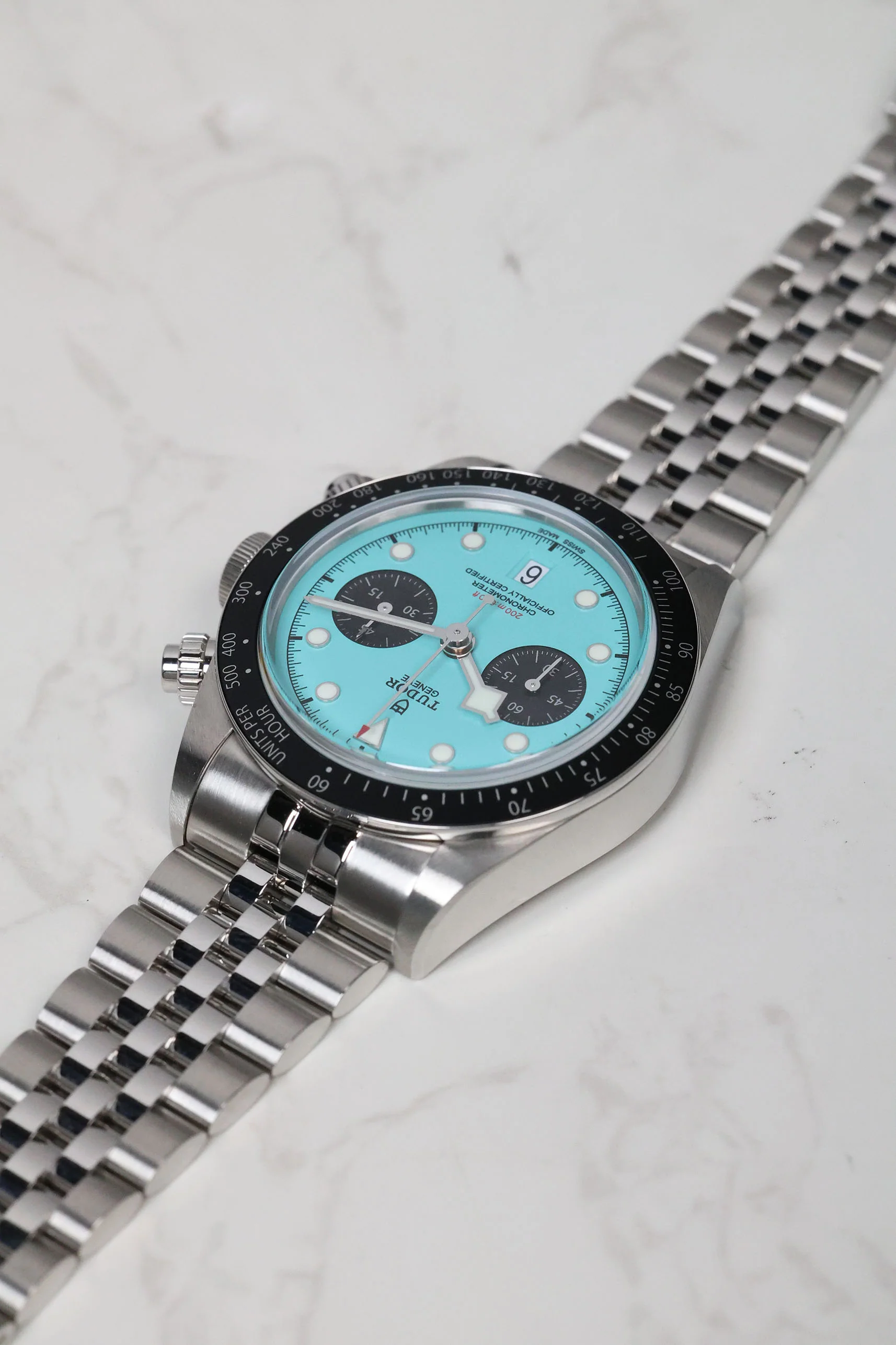 Tudor Black Bay Chronograph Flamingo Blue 41mm 79360N 2025 [Preowned] - Image 13