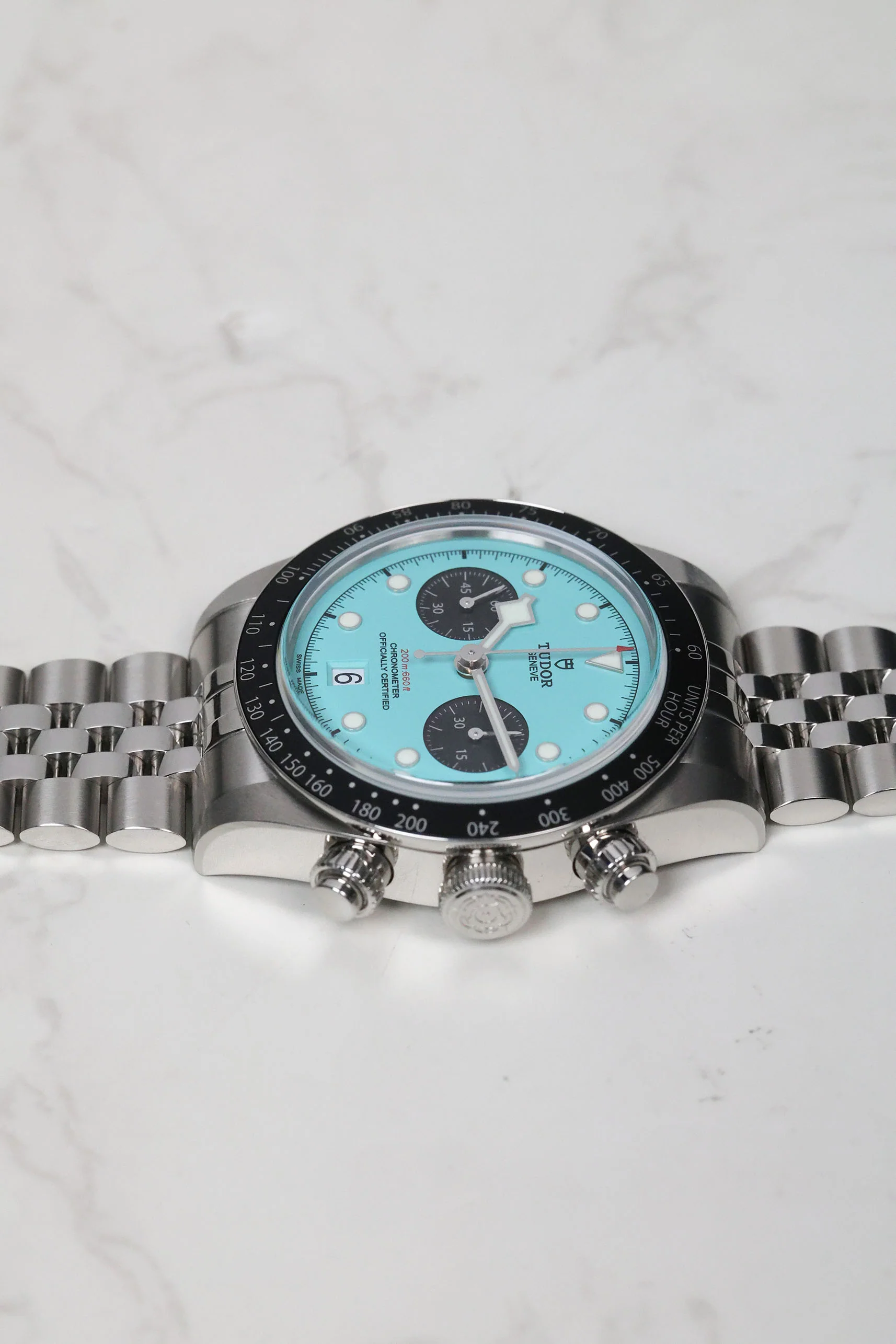 Tudor Black Bay Chronograph Flamingo Blue 41mm 79360N 2025 [Preowned] - Image 15